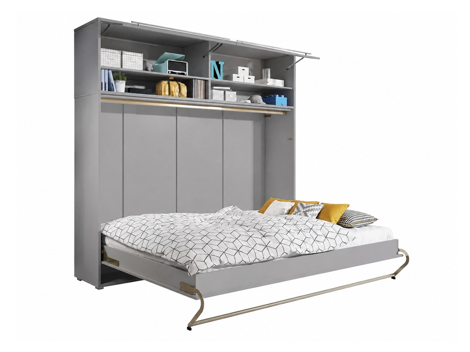 Cama plegable Concept Pro Lenart IV (Gris)