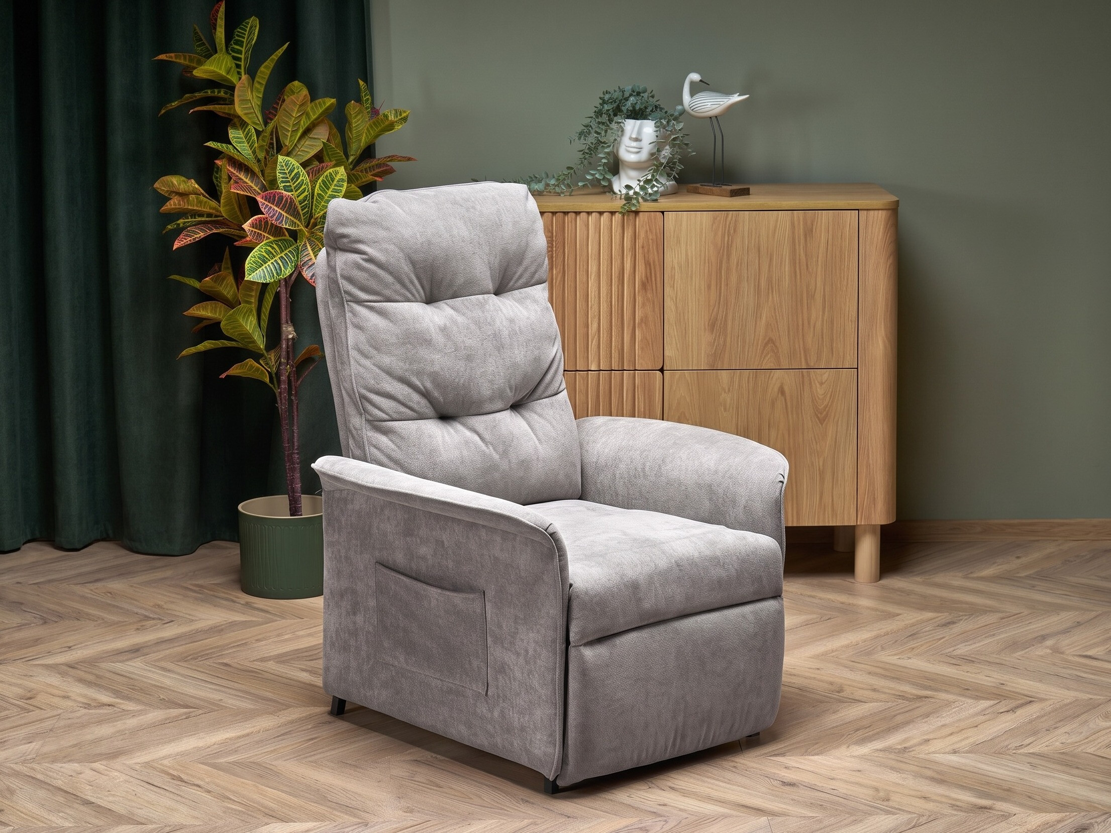 Sillón reclinable Houston 2171 (Gris)