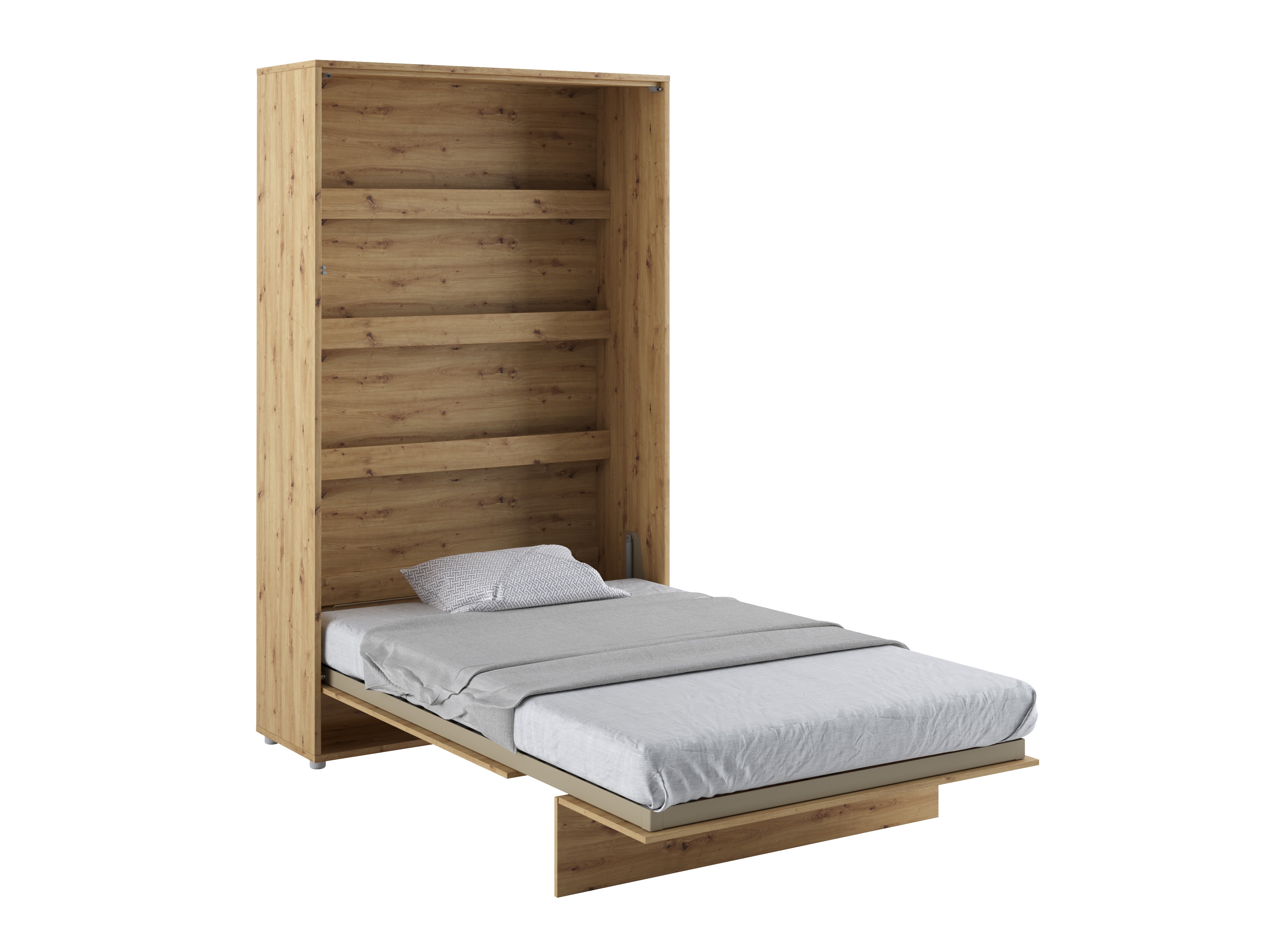Cama plegable Concept Lenart (Roble Artisan)