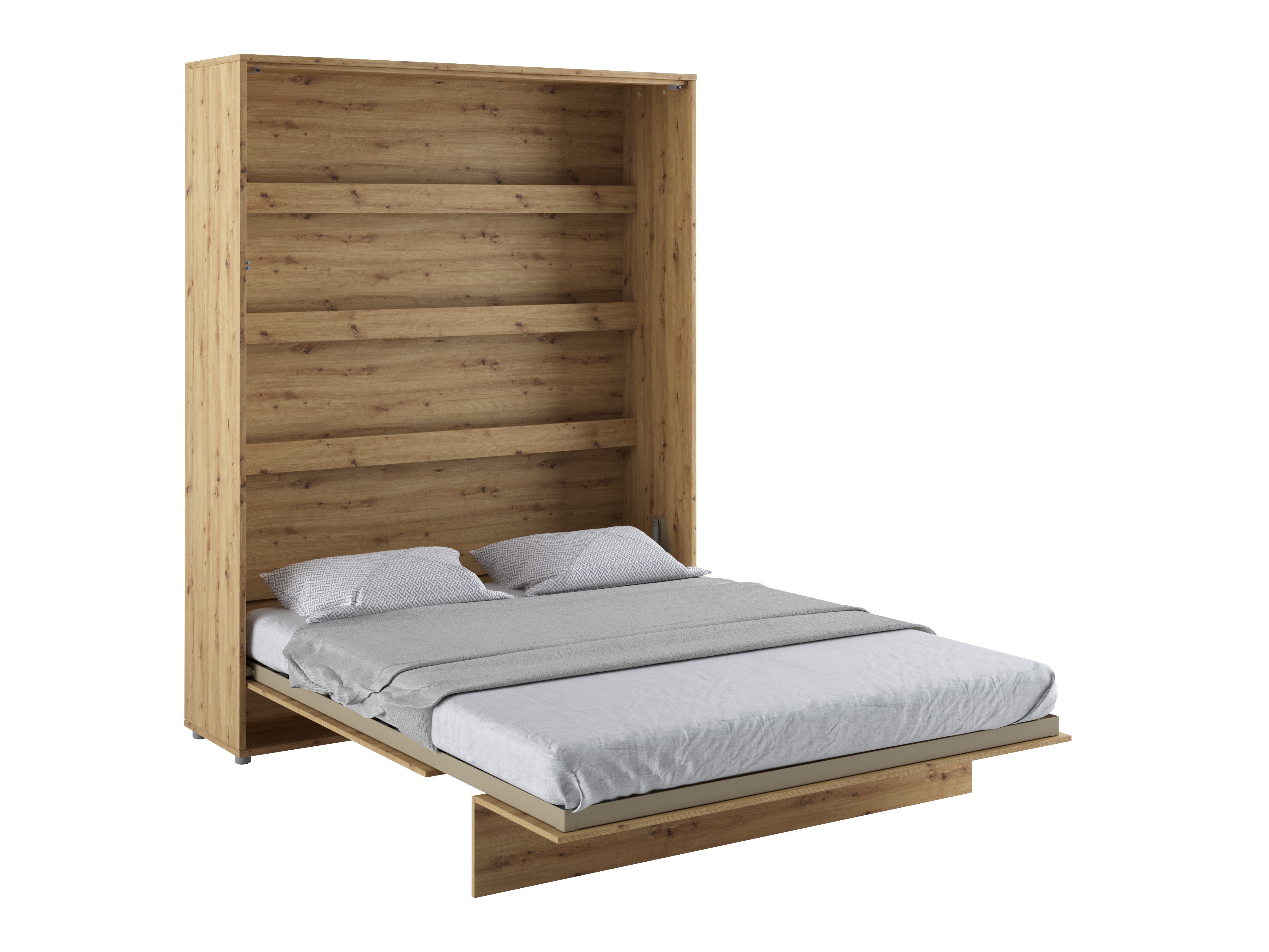Cama plegable Concept Lenart (Roble Artisan)