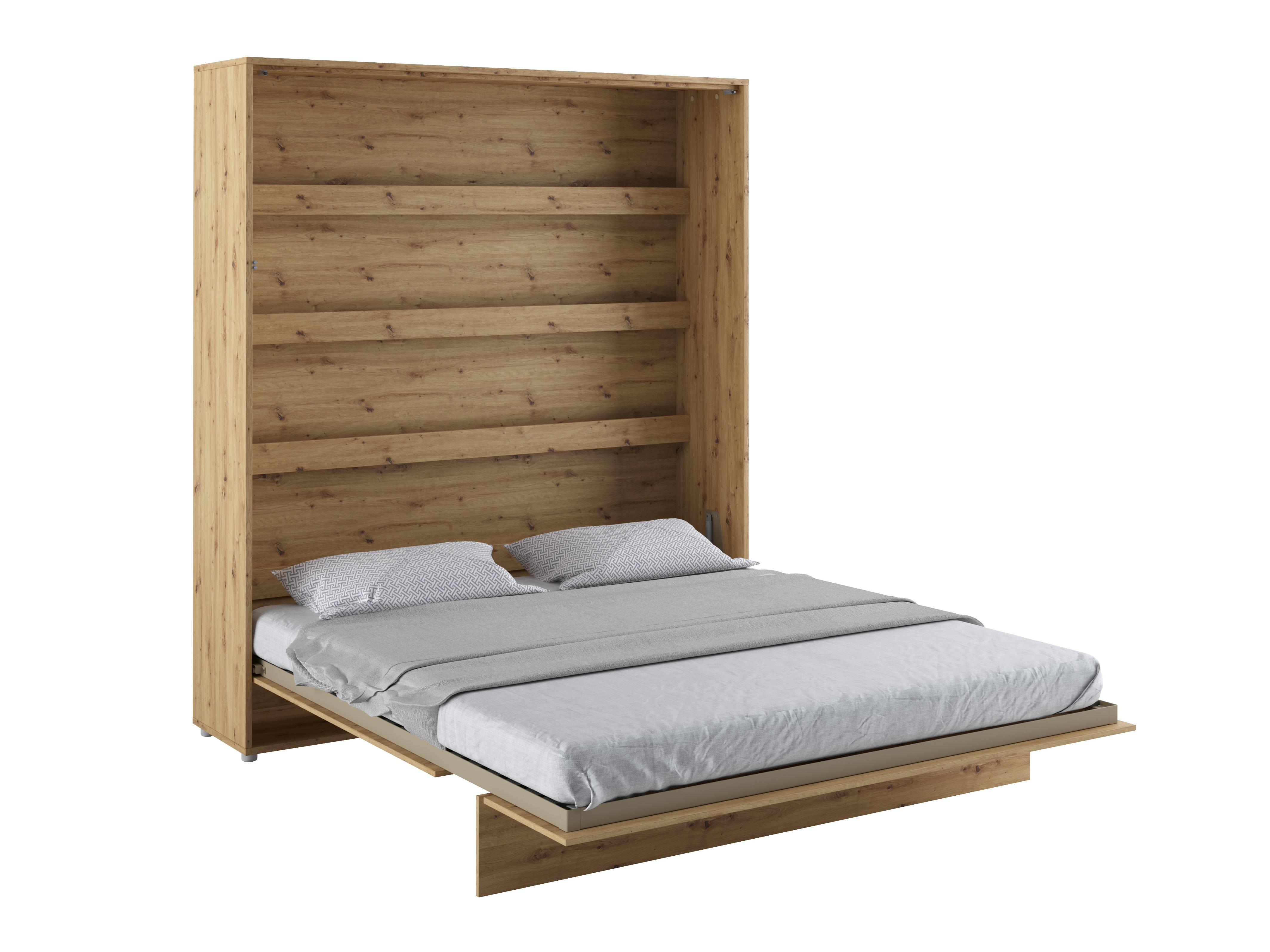 Cama plegable Concept Lenart (Roble Artisan)