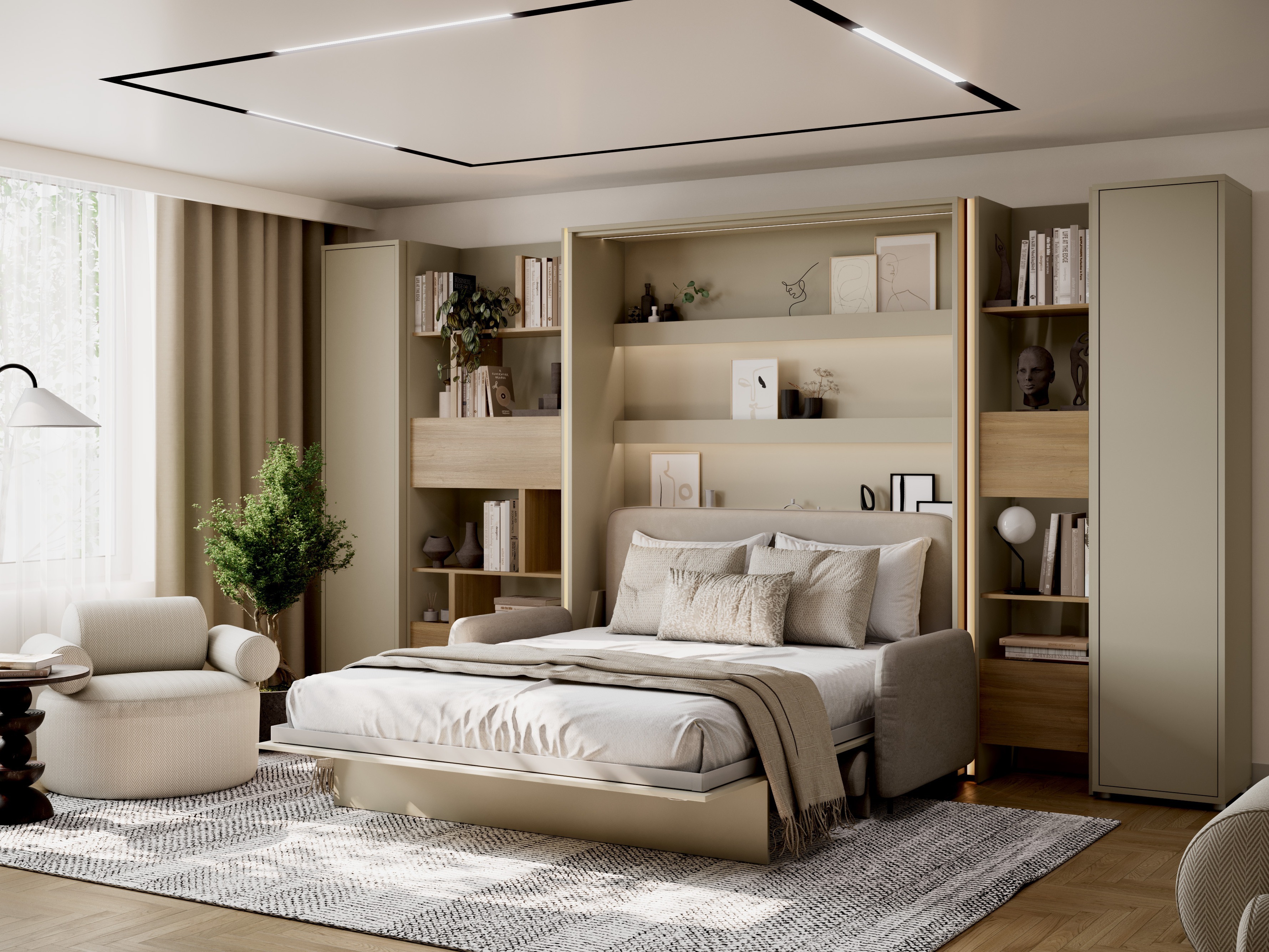 Cama plegable Concept Lenart (Cachemira)