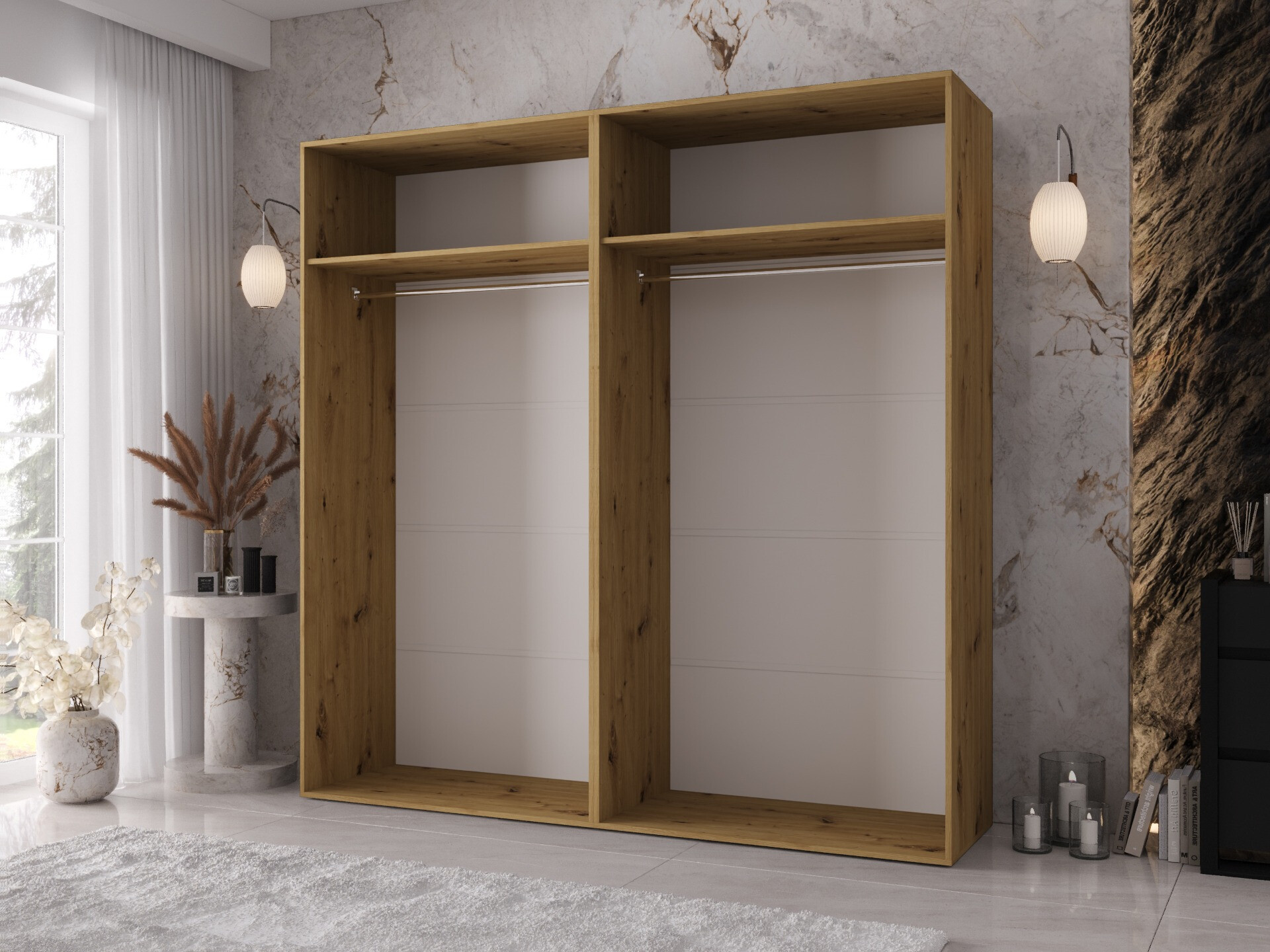 Armario Hartford 640 (Roble Artisan)