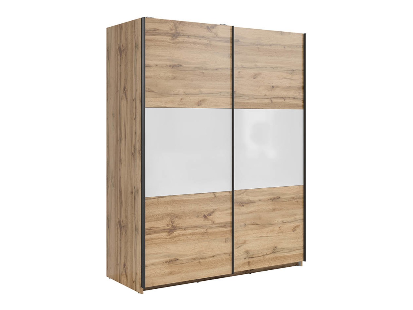 Armario Livevaro 117 (Roble wotan + Blanco)