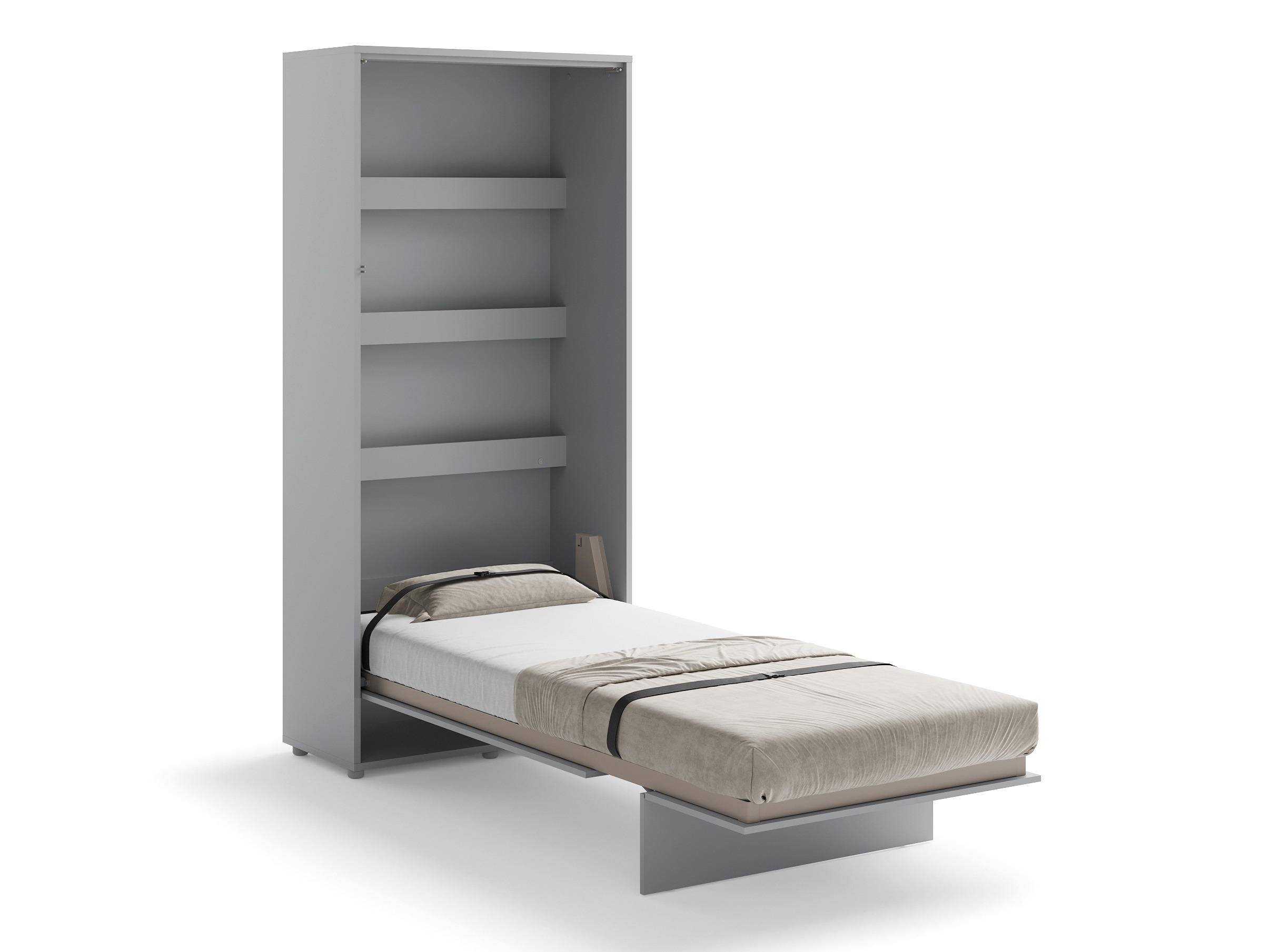 Cama plegable Concept Lenart (Gris)