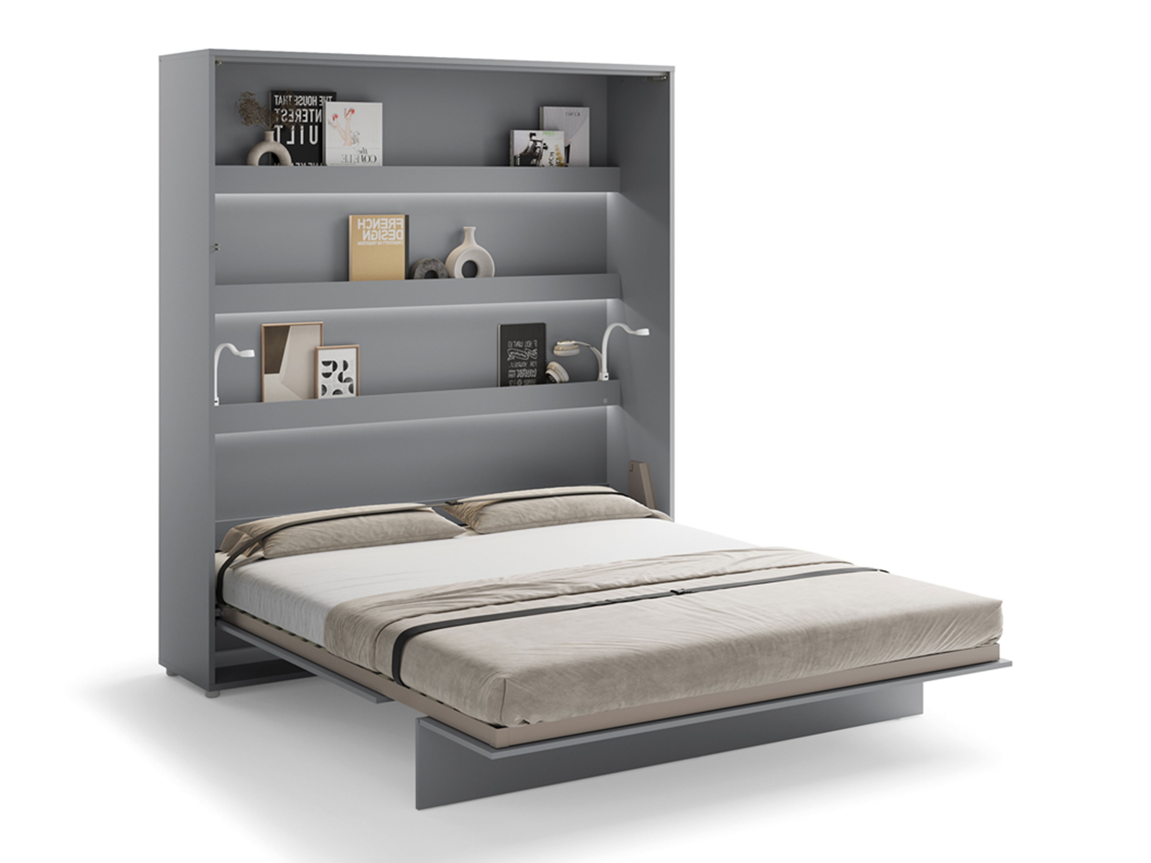 Cama plegable Concept Lenart (Gris)