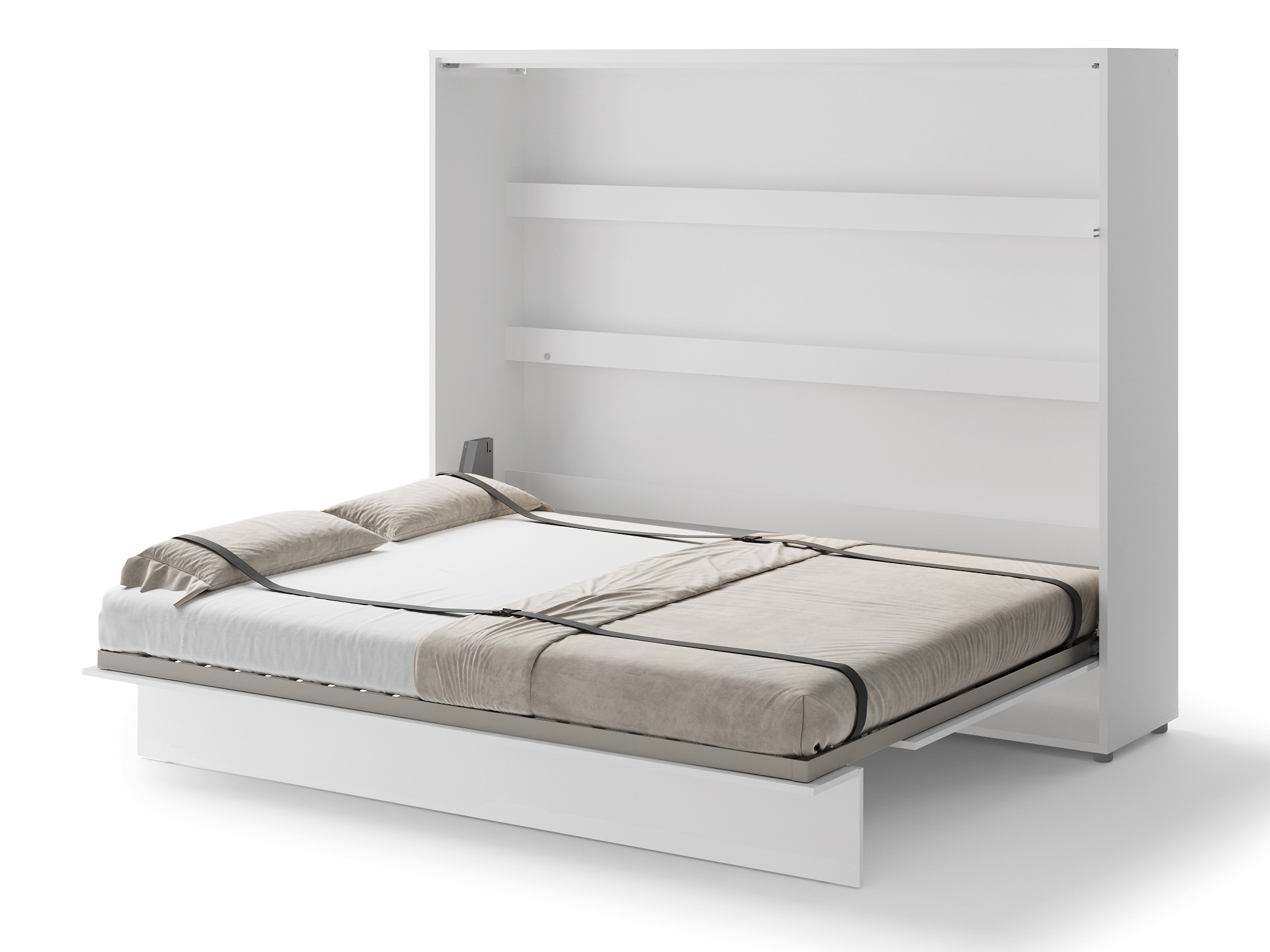 Cama plegable Concept Lenart V (Blanco brillante)