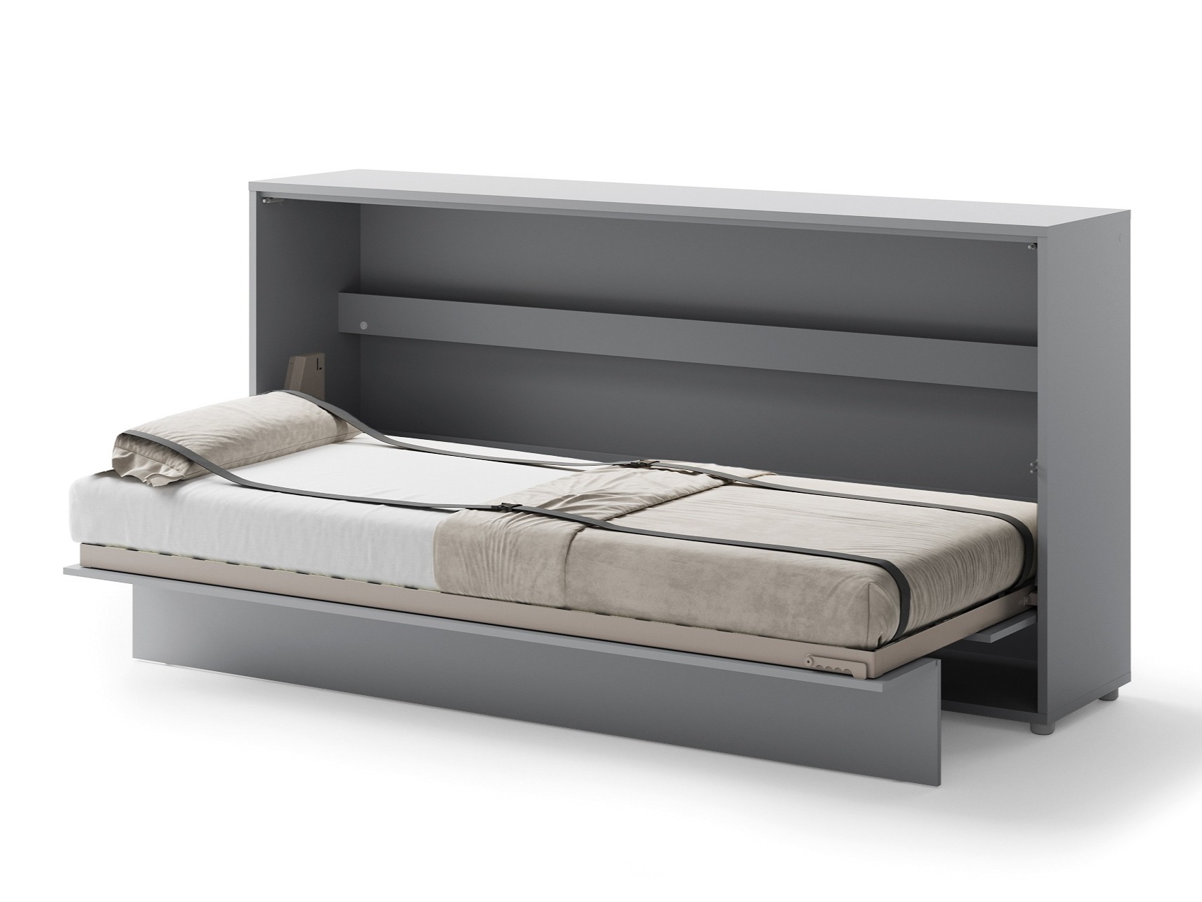Cama plegable Concept Lenart V (Gris)