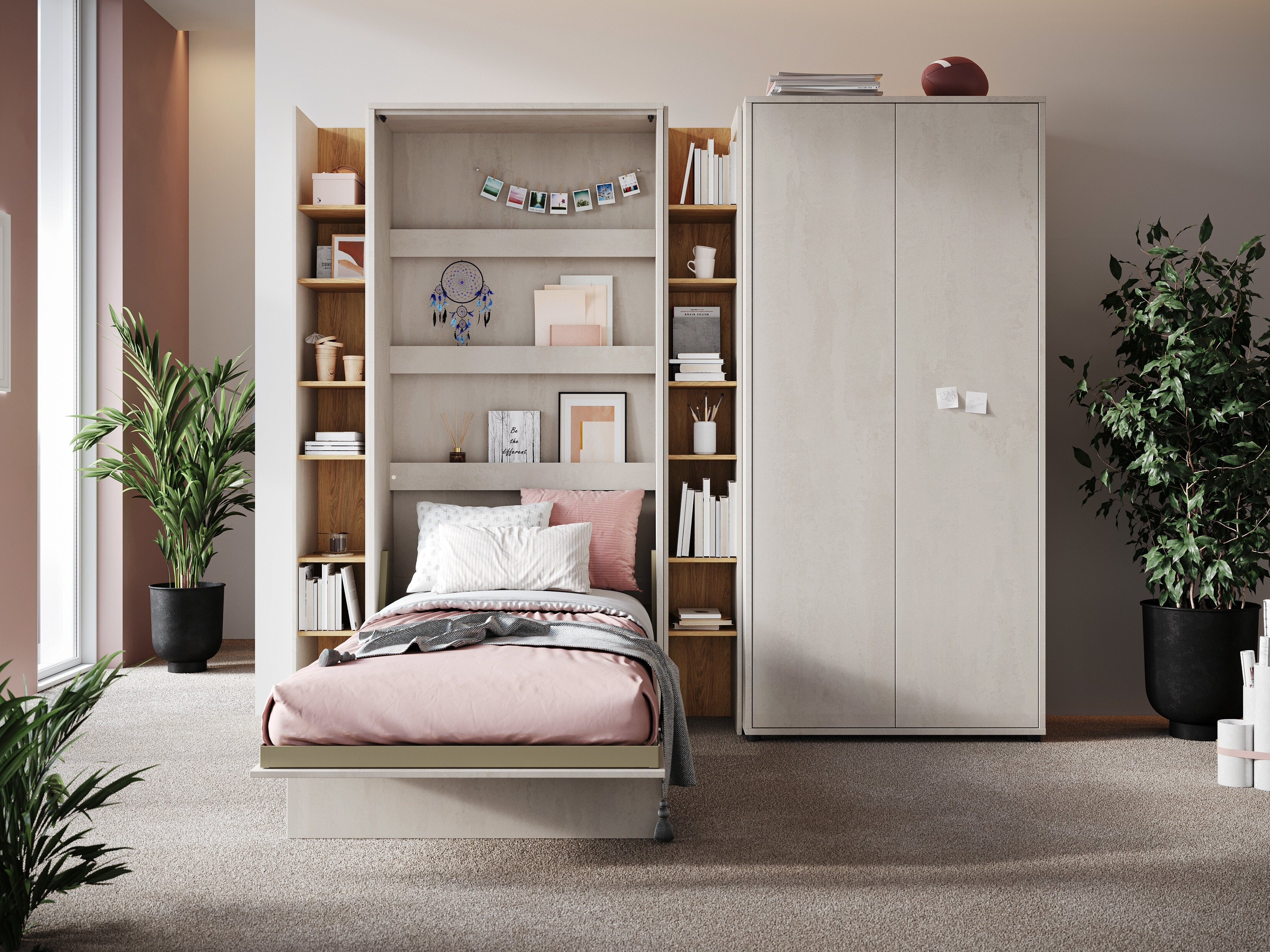 Cama plegable Concept Lenart I (120 x 200 cm)