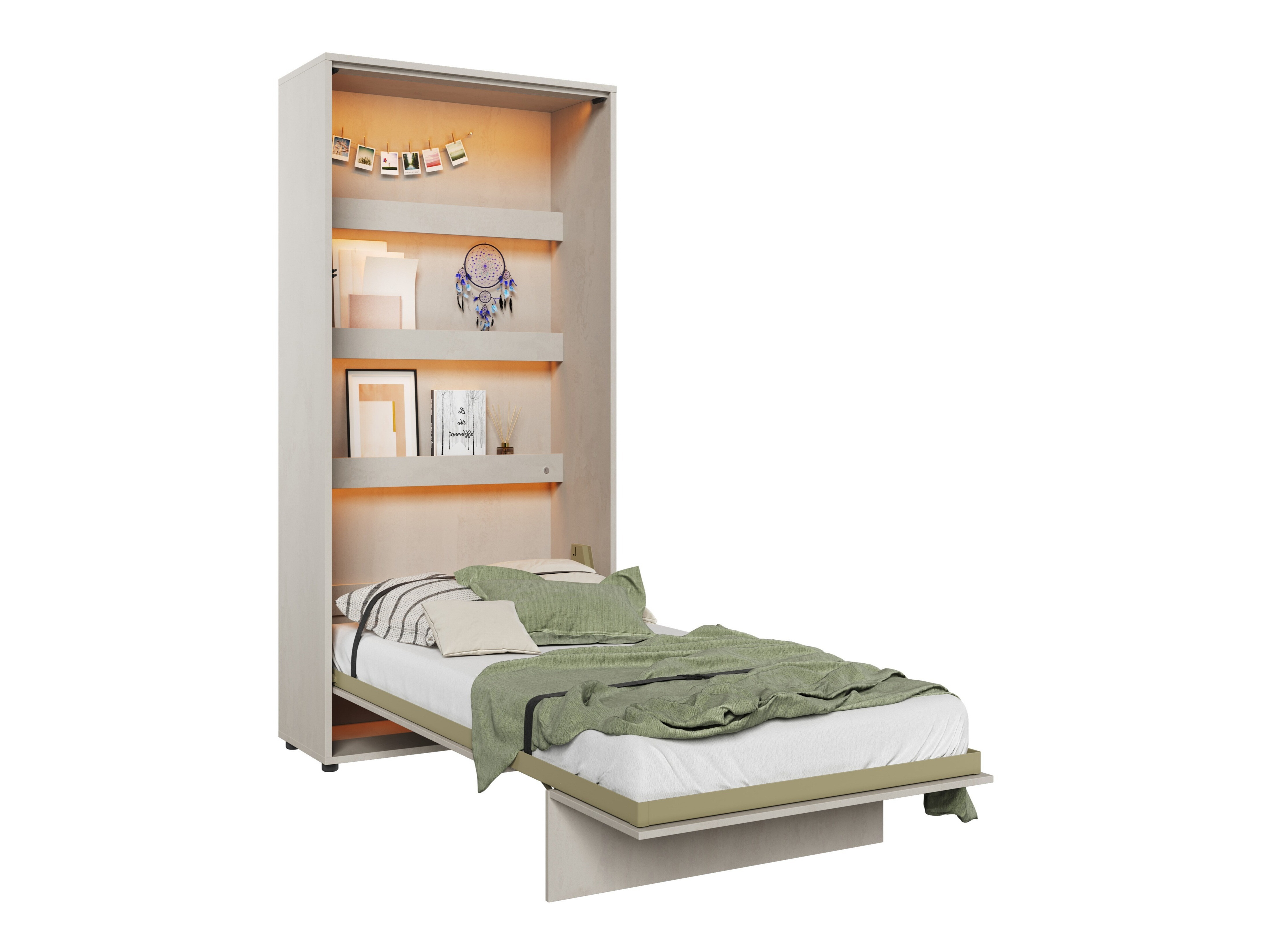 Cama plegable Concept Lenart I (90 x 200 cm)