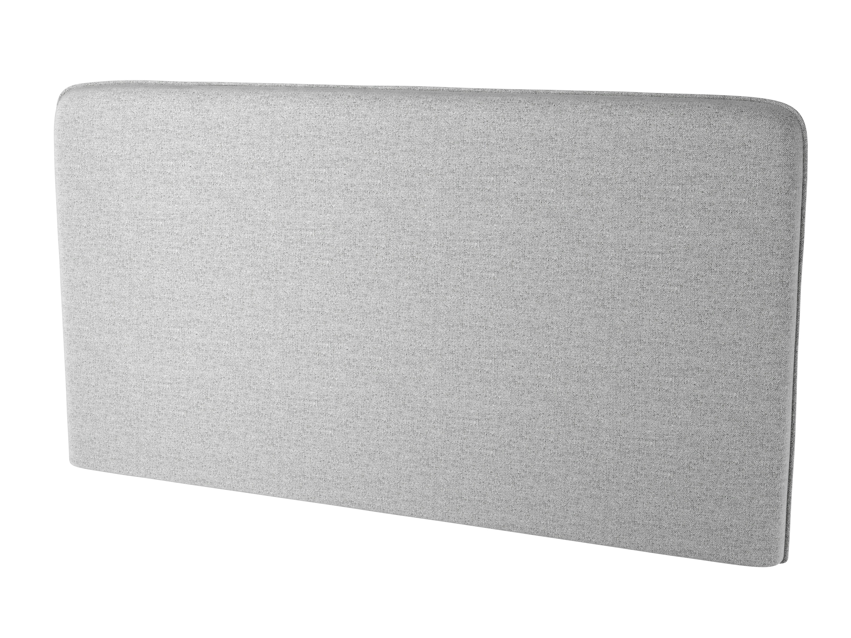 Cama plegable Concept Lenart VII (Blanco brillante + Gris)