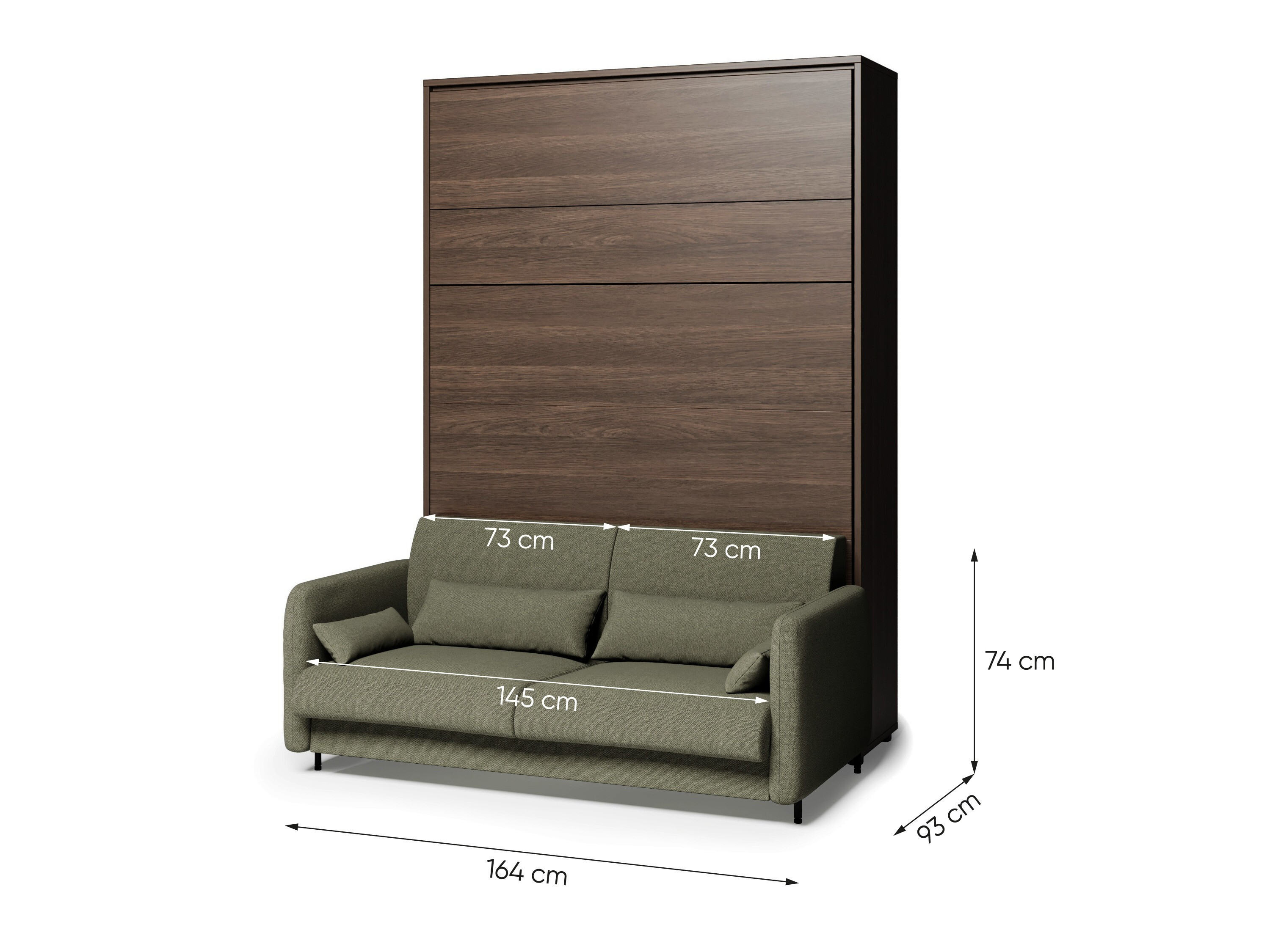 Conjuntos de muebles Concept Lenart VI (Blanco brillante + Blanco + Azul)