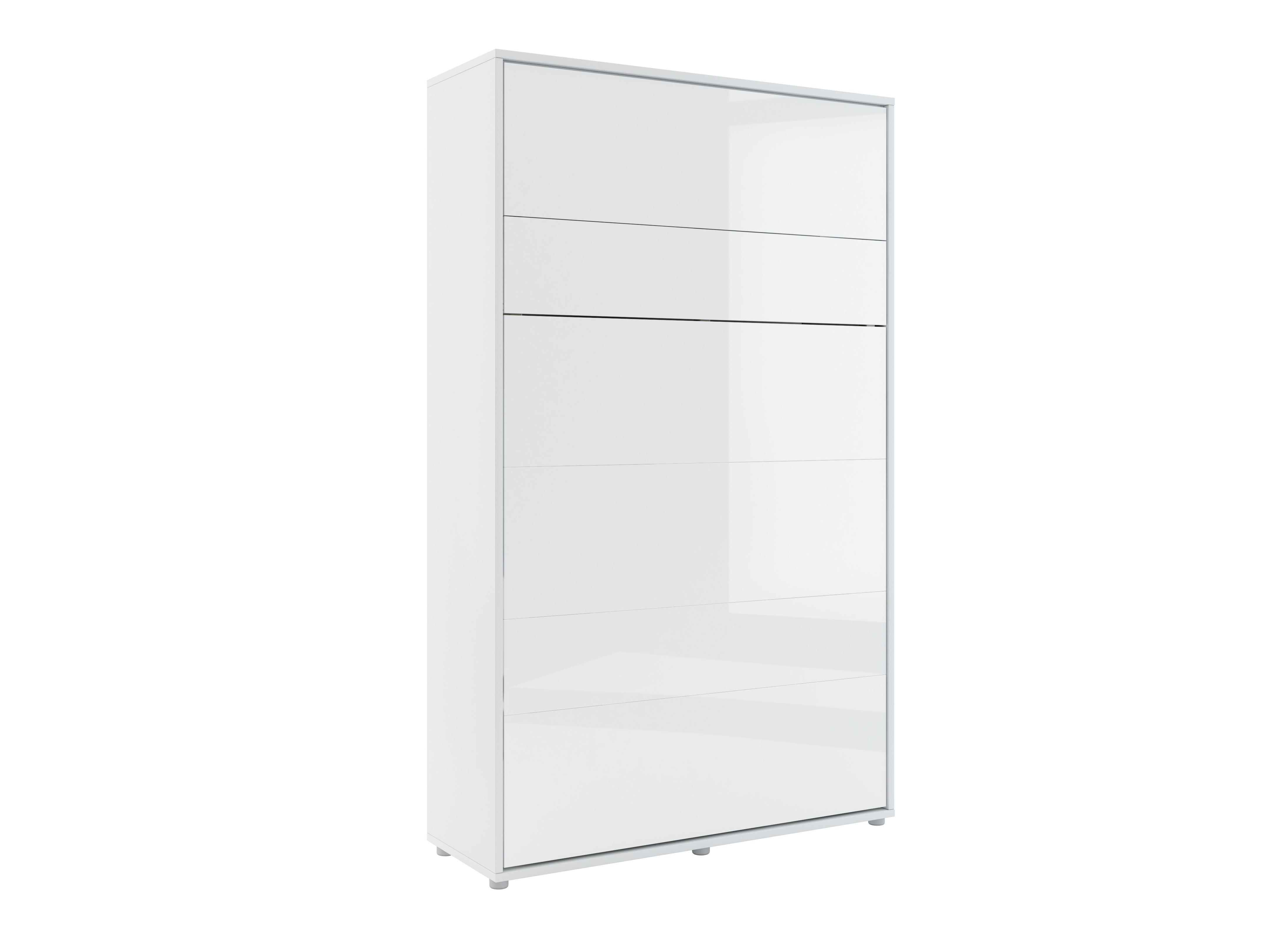 Conjuntos de muebles Concept Lenart VI (Blanco brillante + Blanco + Azul)