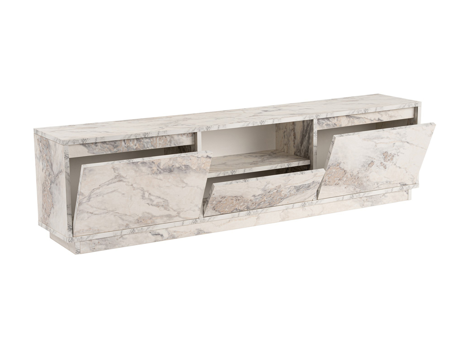 Mueble TV Novato 106 (Mármol blanco)