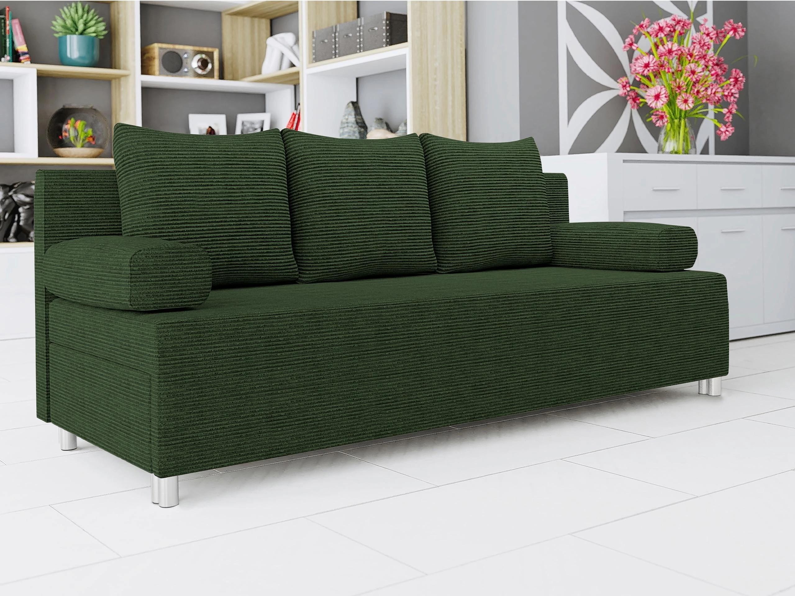 Sofá cama SP7144 con embalaje dañado