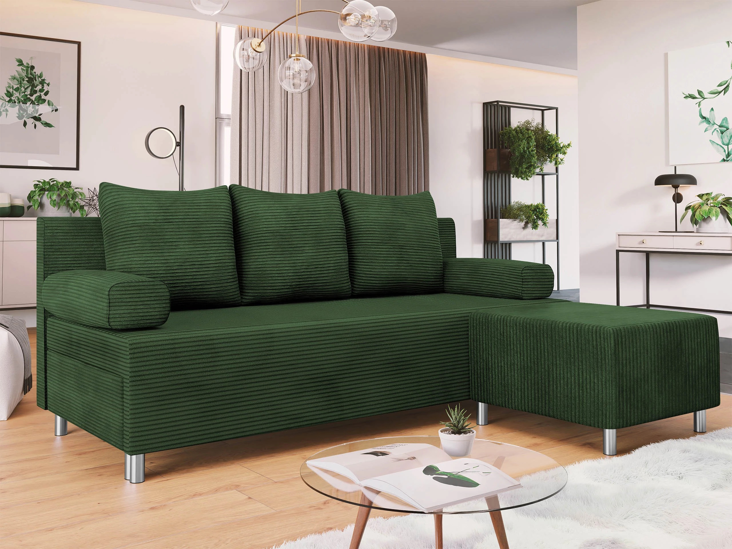 Sofá cama SP7144 con embalaje dañado