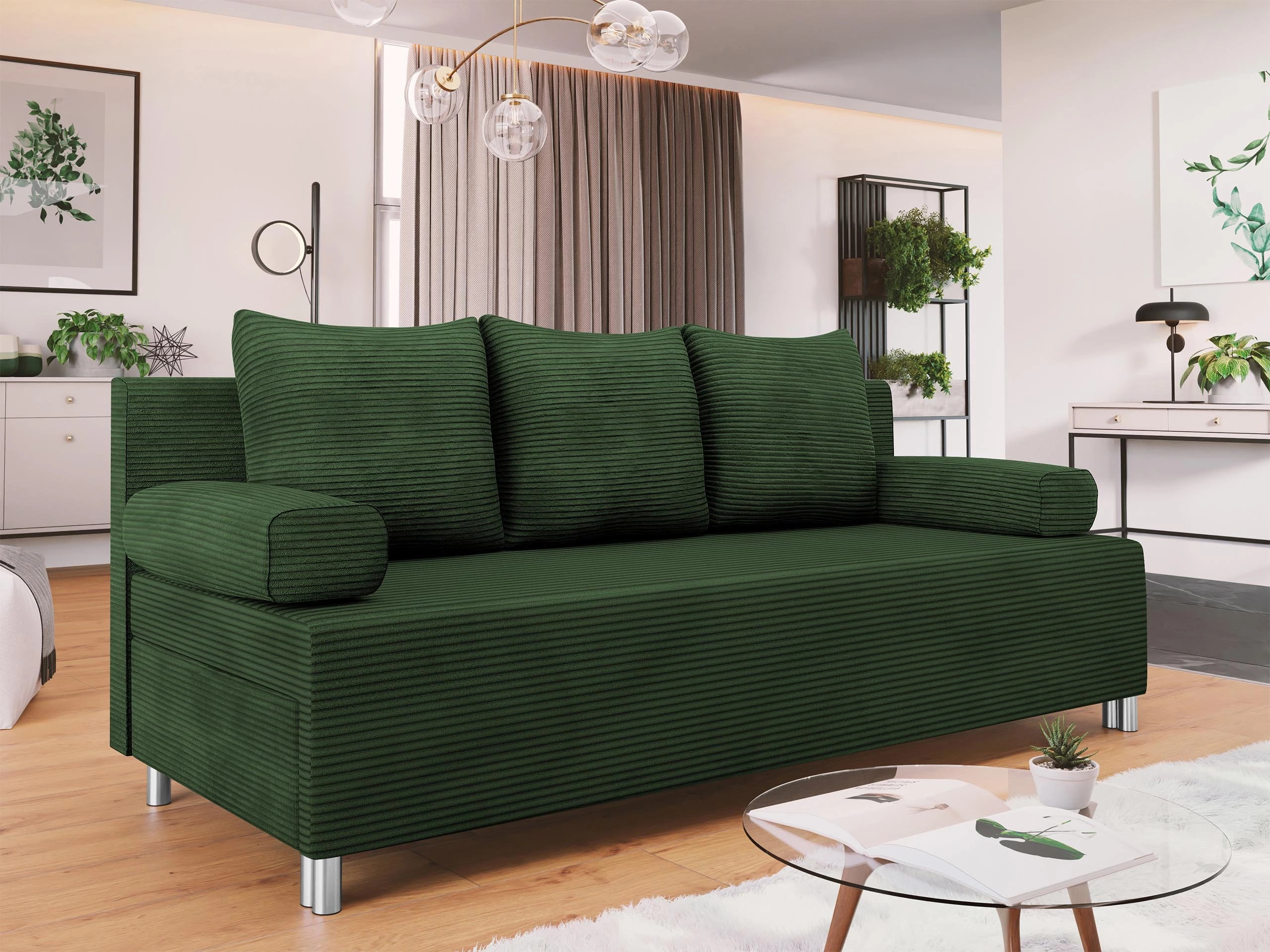 Sofá cama SP7144 con embalaje dañado
