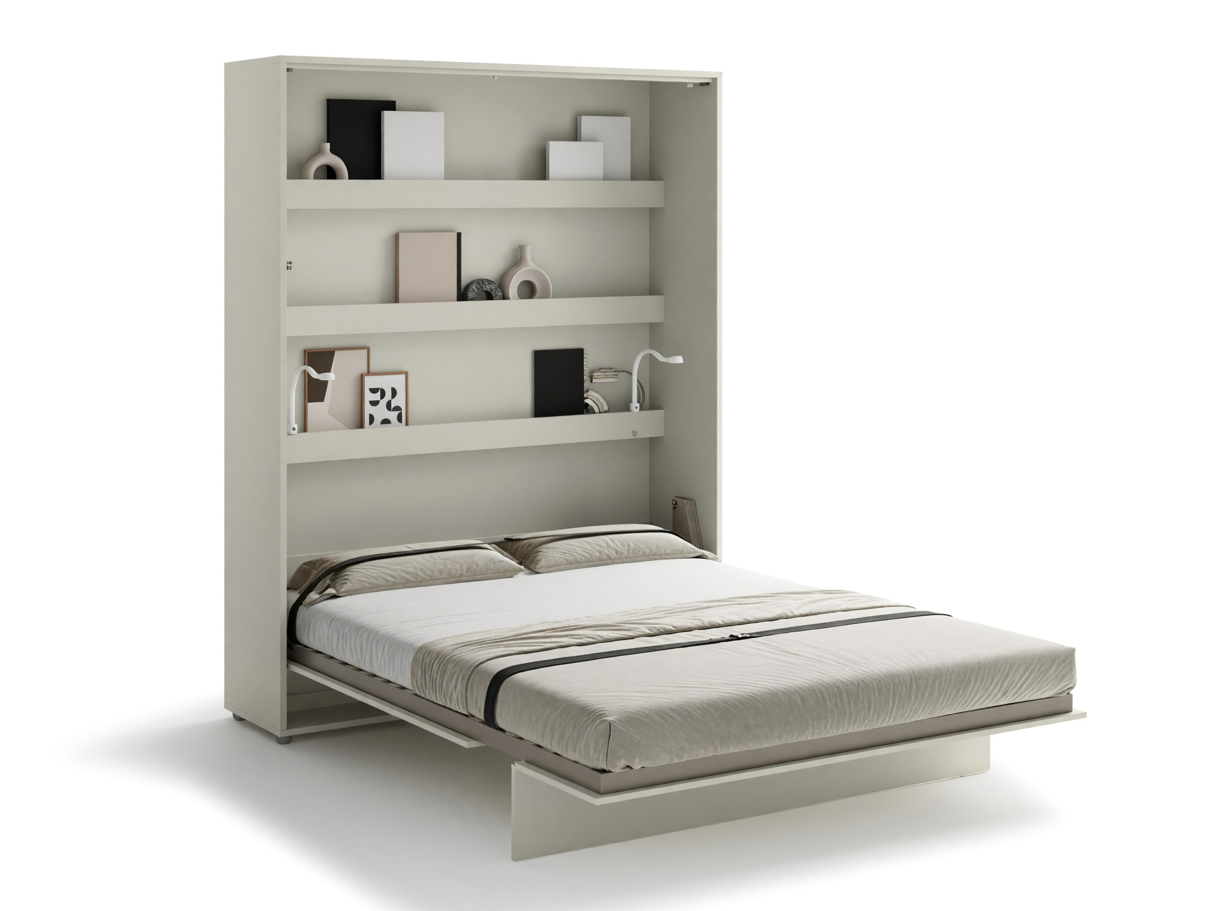 Cama plegable Concept Lenart VII (Cachemira + Verde)