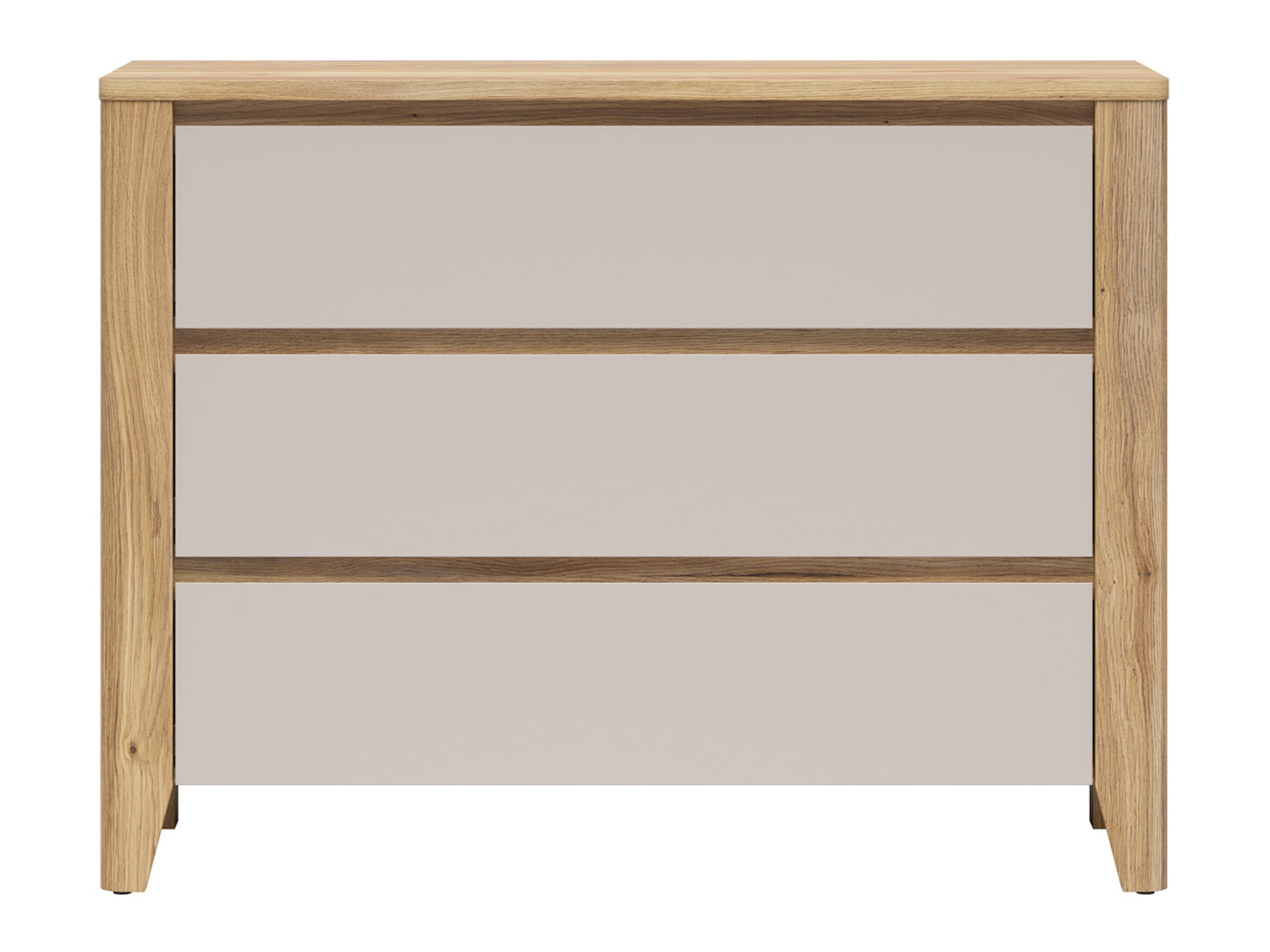 Cómoda Talduno 102 (Roble claro + Cachemira)