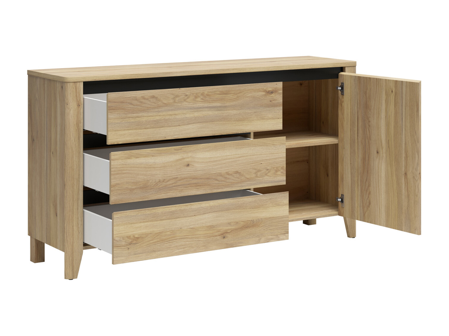 Cómoda Talduno 105 (Roble claro)