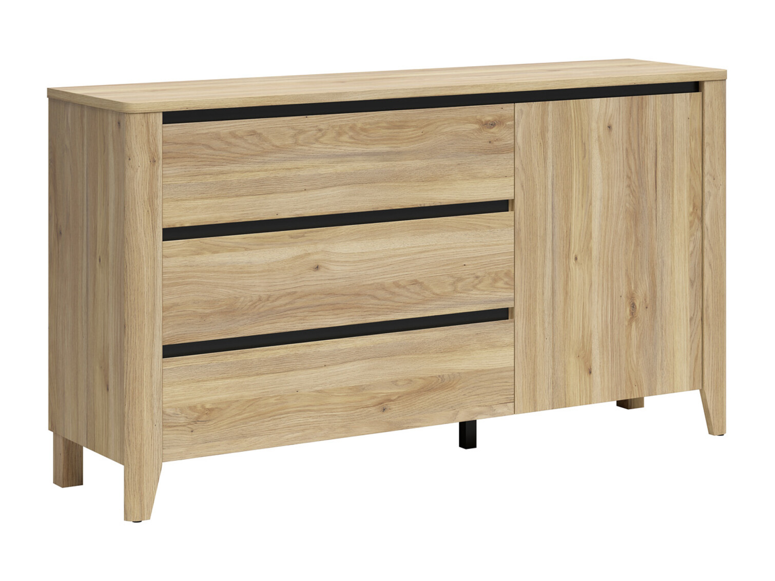 Cómoda Talduno 105 (Roble claro)