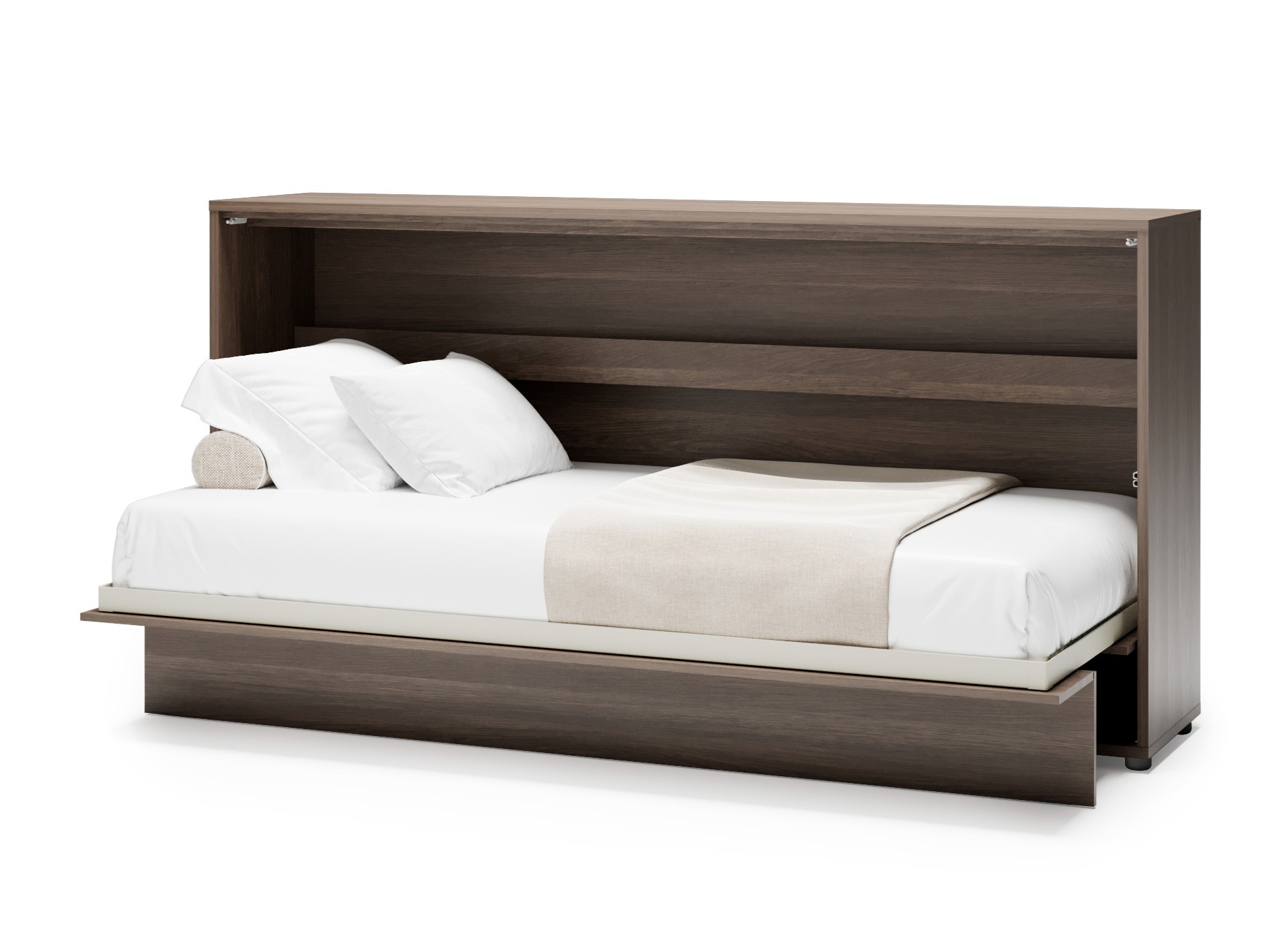 Cama plegable Concept Lenart V (Roble oscuro)