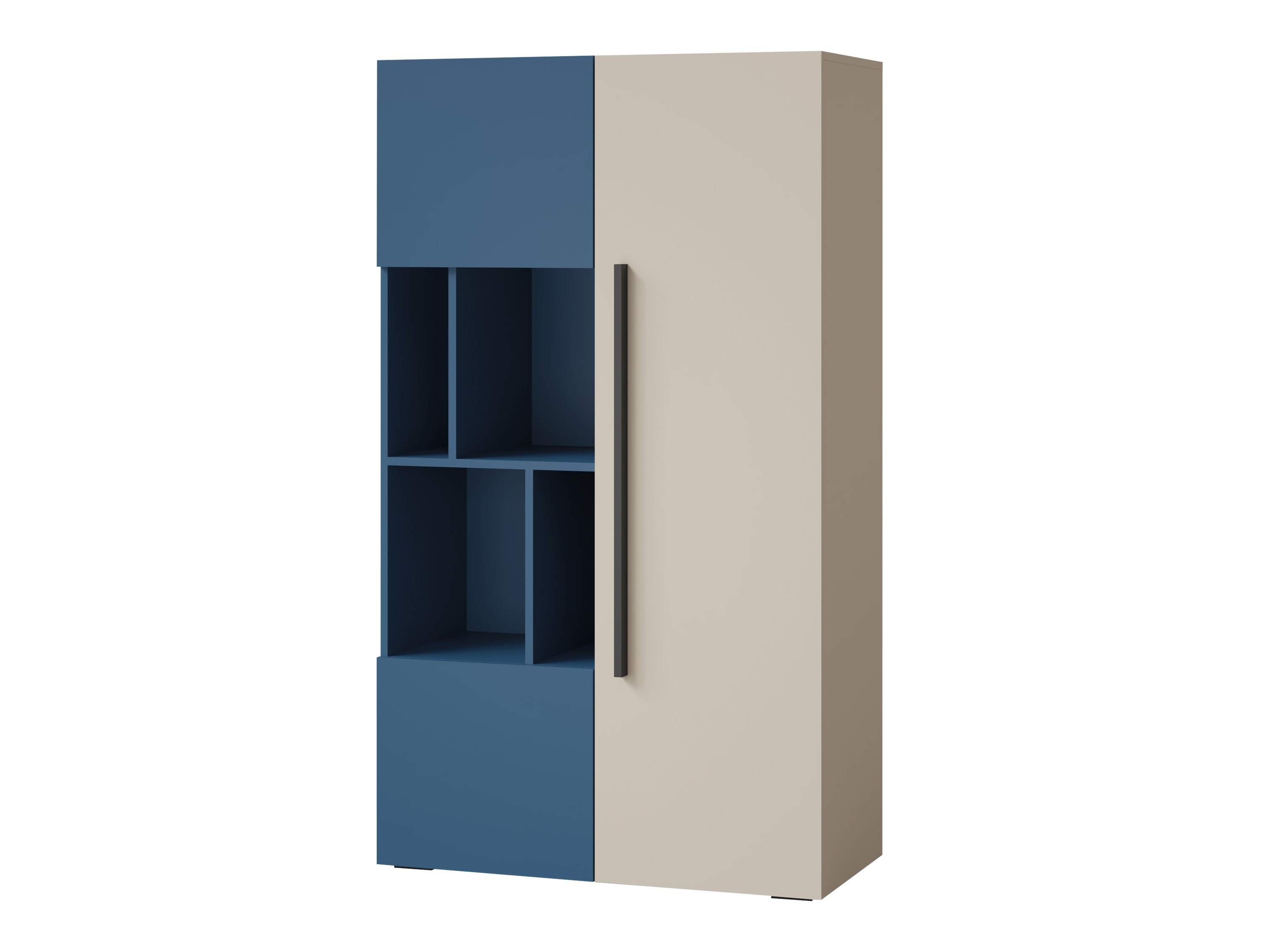 Estantería Etruva 104 (Cachemira + Azul)