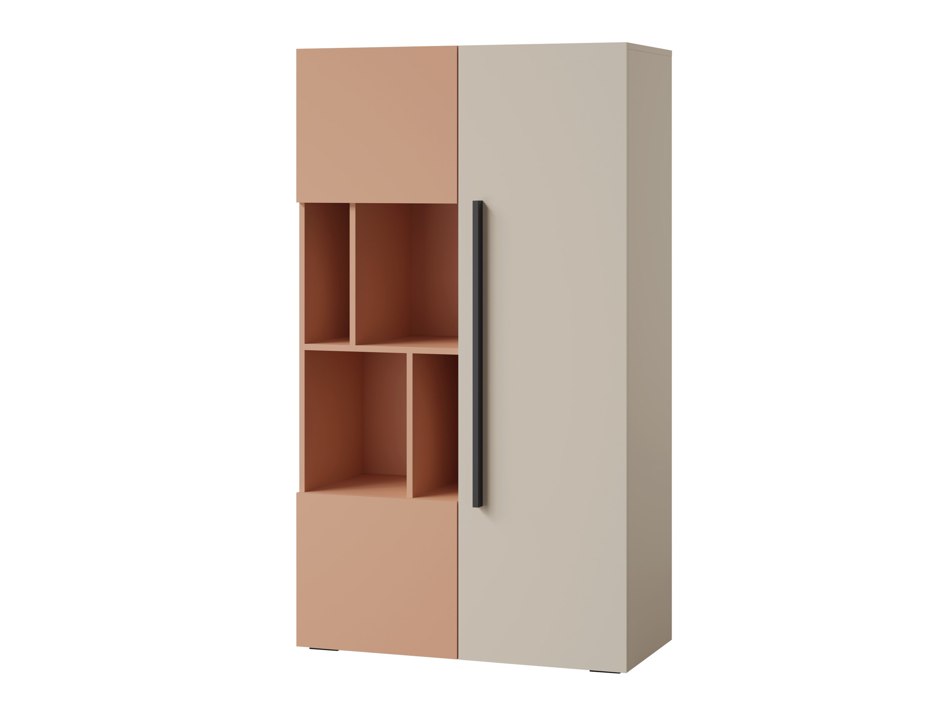 Estantería Etruva 104 (Cachemira + Rosa)