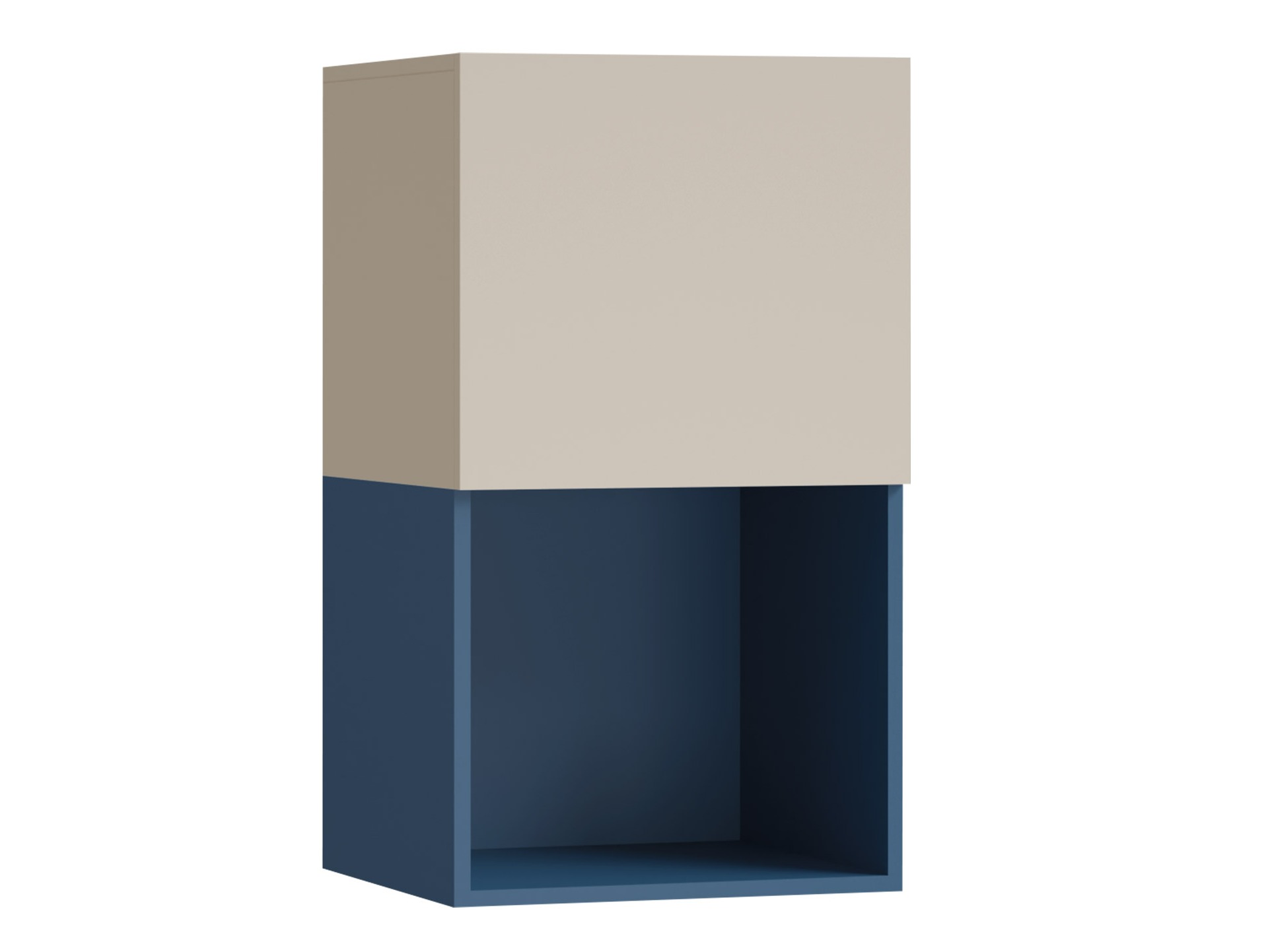 Armario de pared Etruva 113 (Cachemira + Azul)