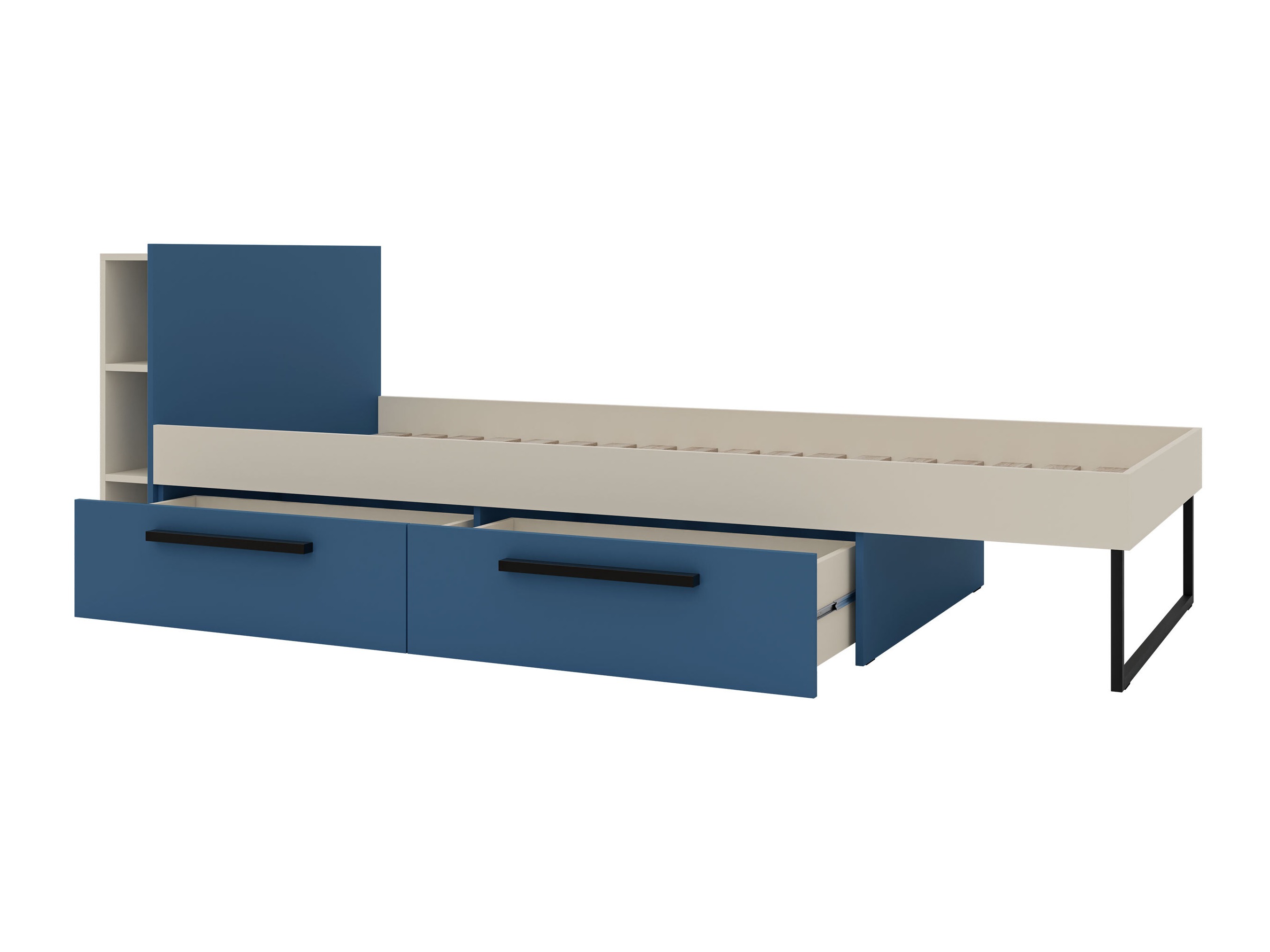 Cama Etruva 110 (Cachemira + Azul)