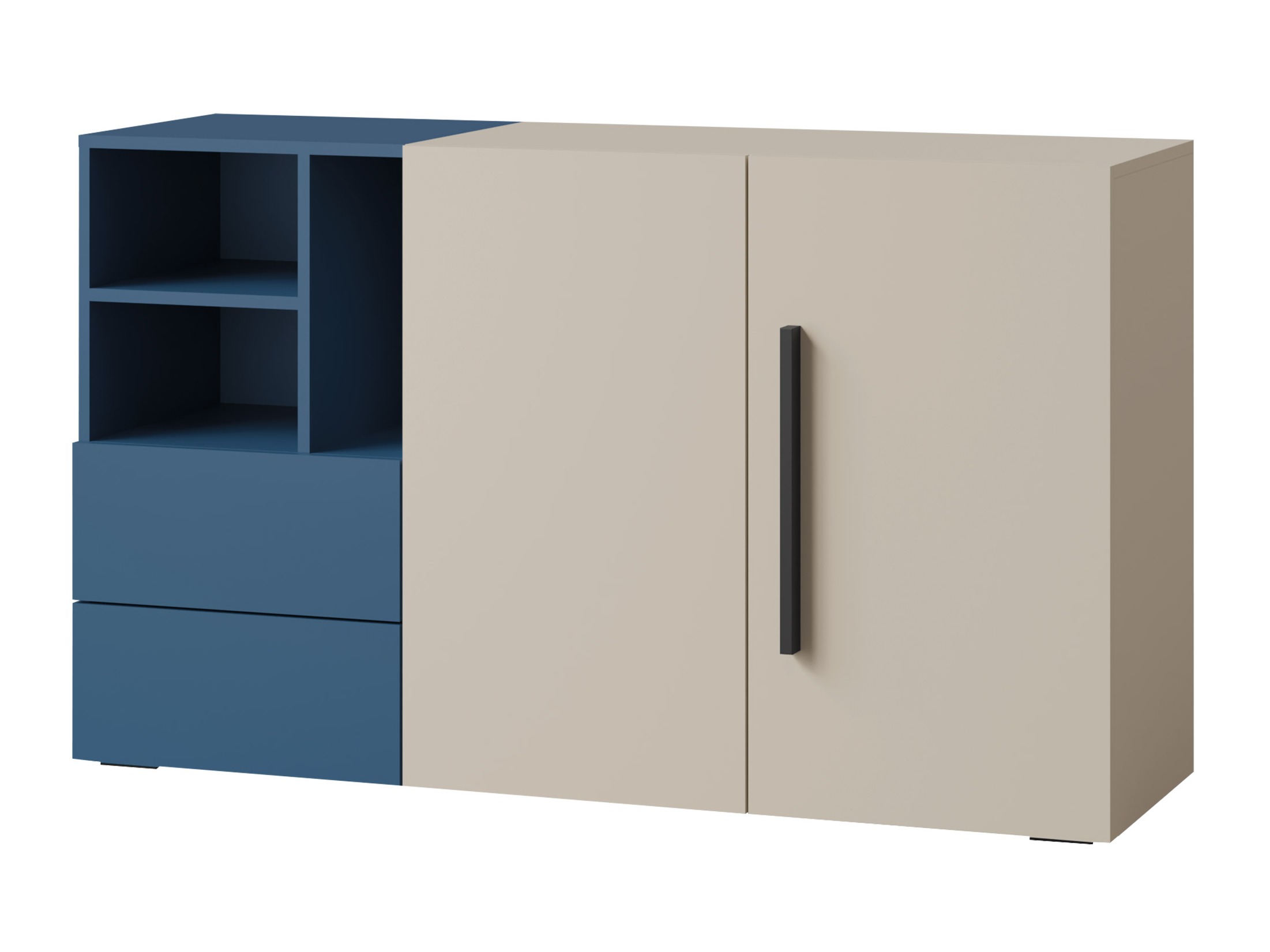 Cómoda Etruva 106 (Cachemira + Azul)