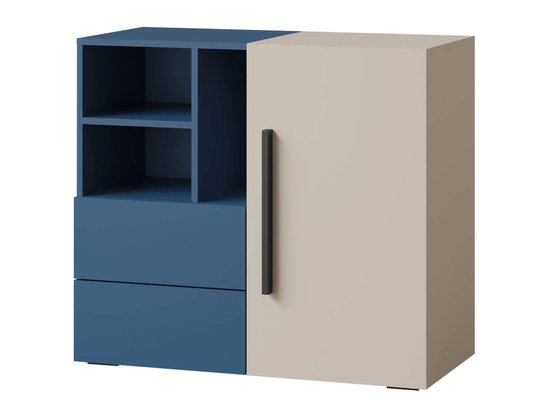 Cómoda Etruva 107 (Cachemira + Azul)