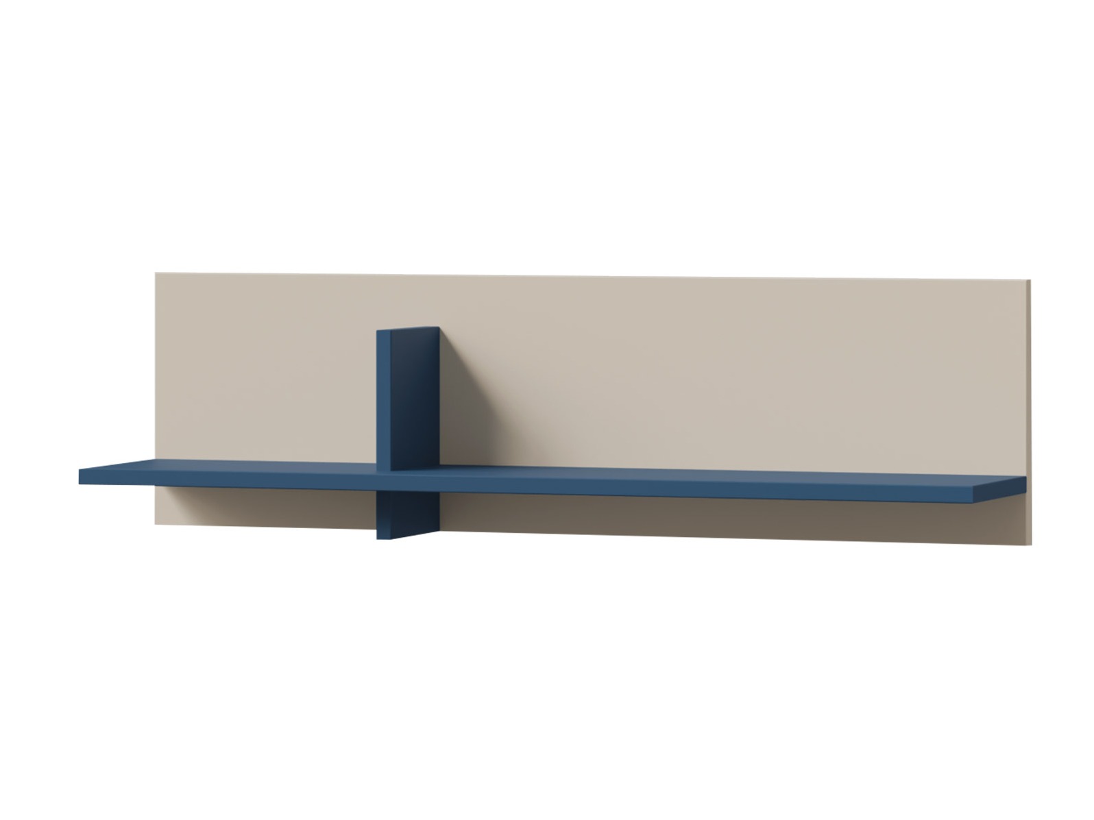 Estantería de pared Etruva 115 (Cachemira + Azul)
