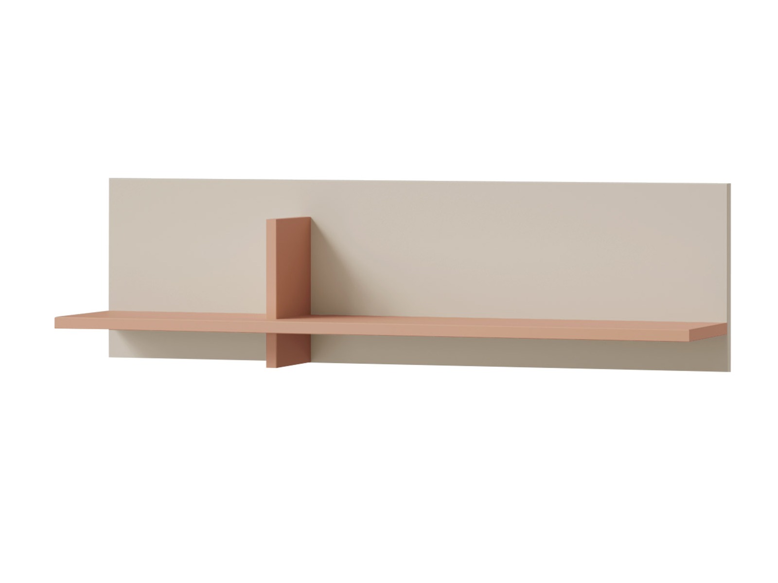 Estantería de pared Etruva 115 (Cachemira + Rosa)
