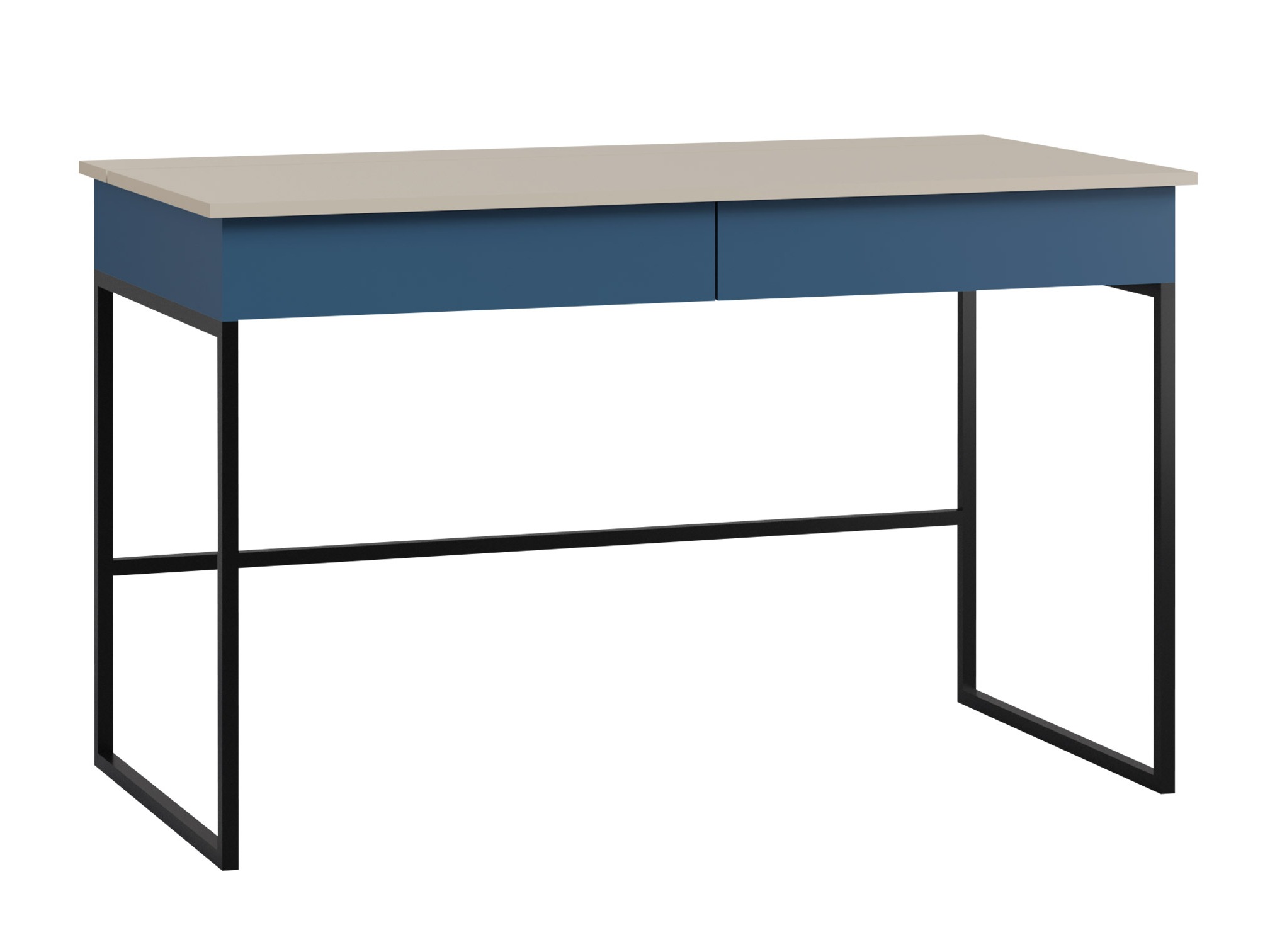 Mesa de oficina Etruva 109 (Cachemira + Azul)