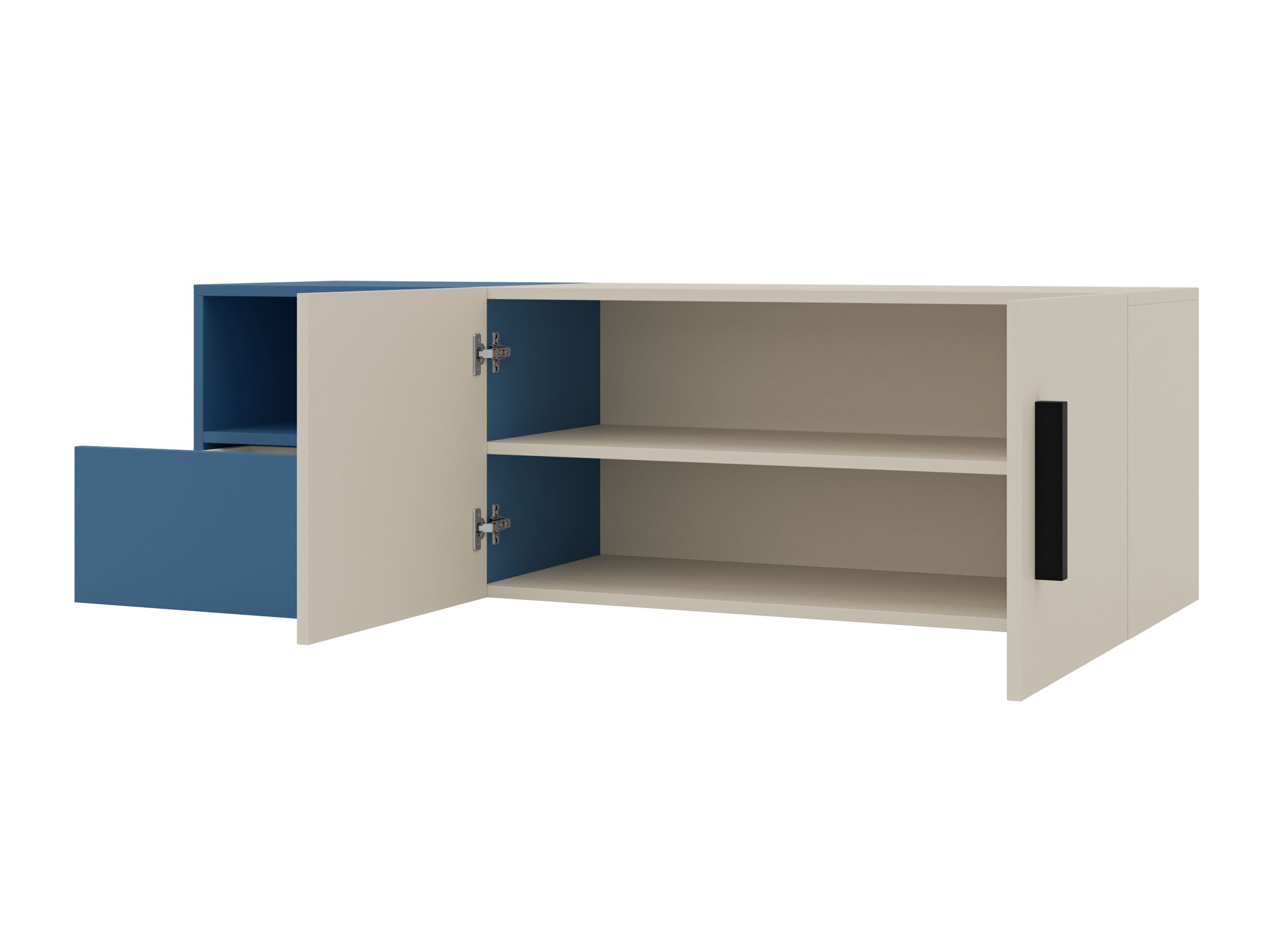 Mueble TV Etruva 108 (Cachemira + Azul)
