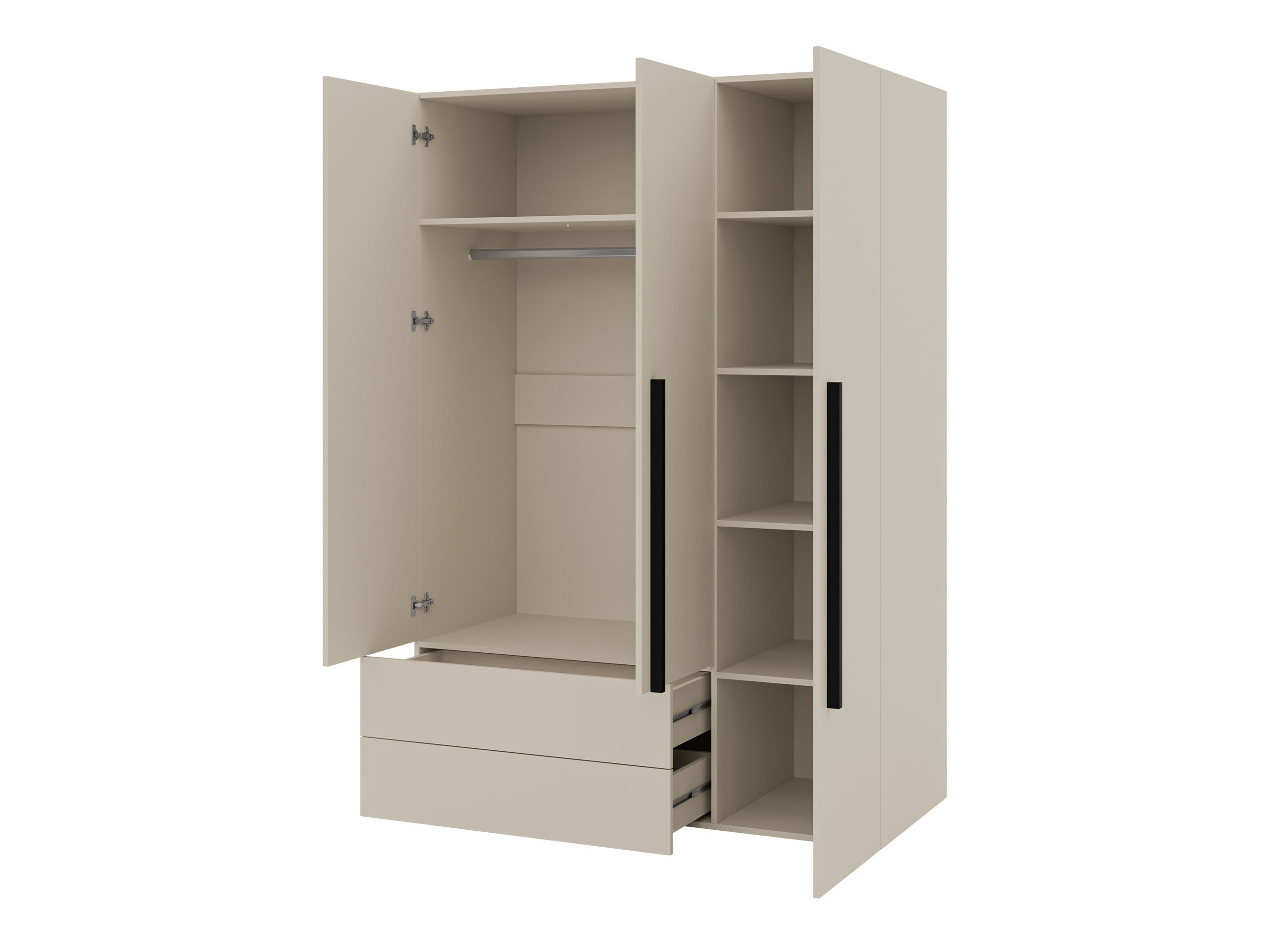 Conjunto de dormitorio infantil Etruva 119 (Cachemira + Azul)