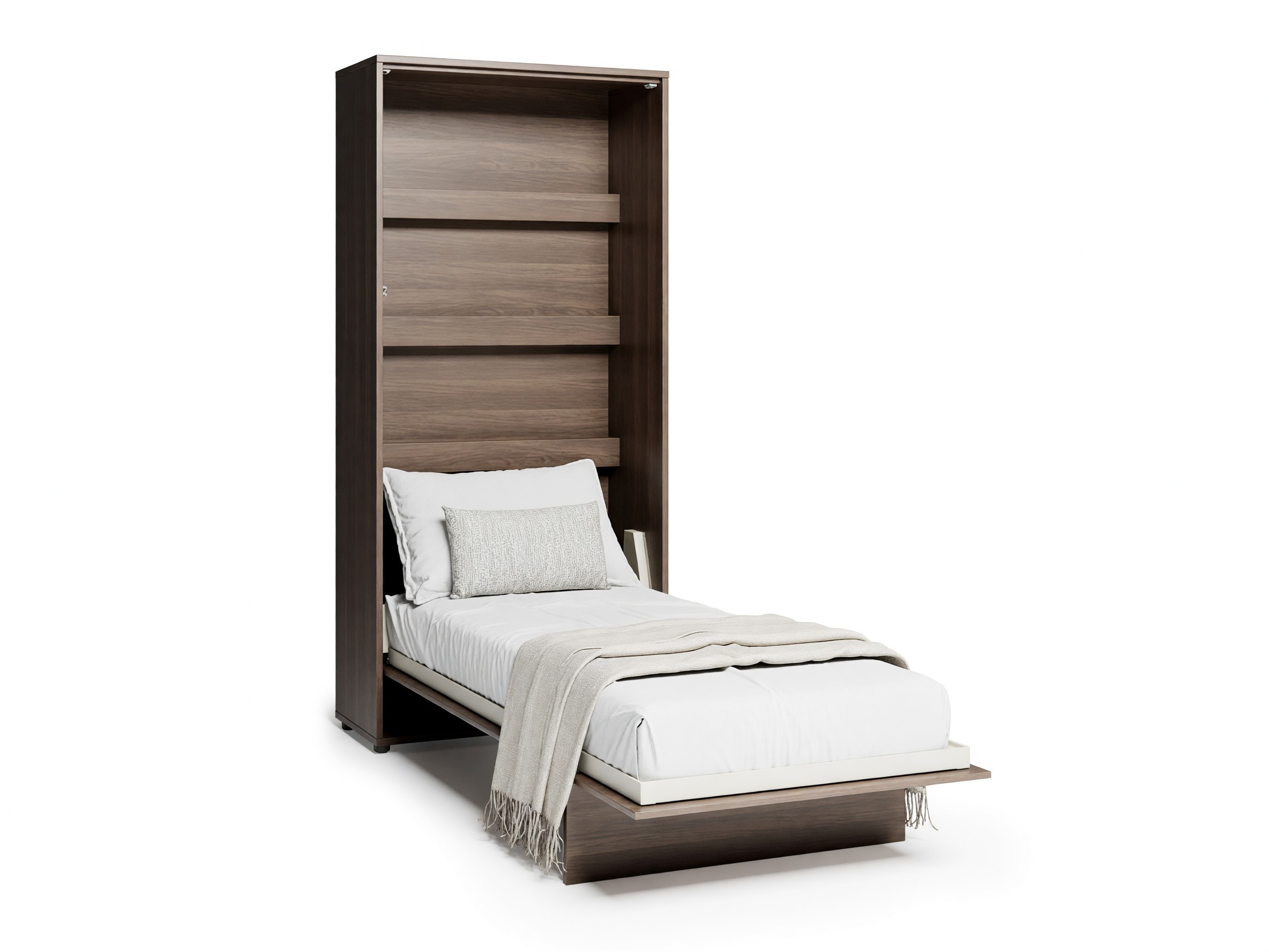 Cama plegable Concept Lenart (Roble oscuro)