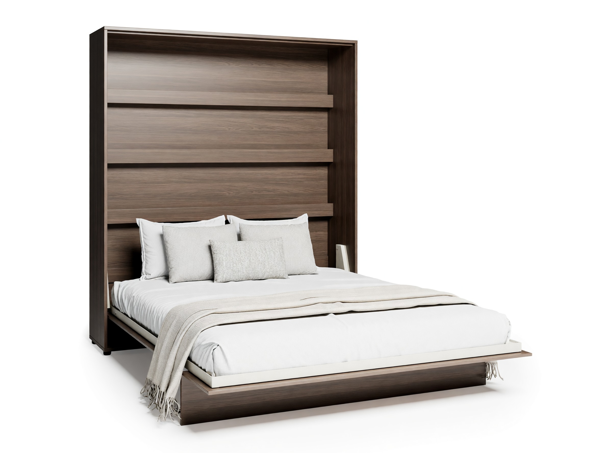 Cama plegable Concept Lenart (Roble oscuro)