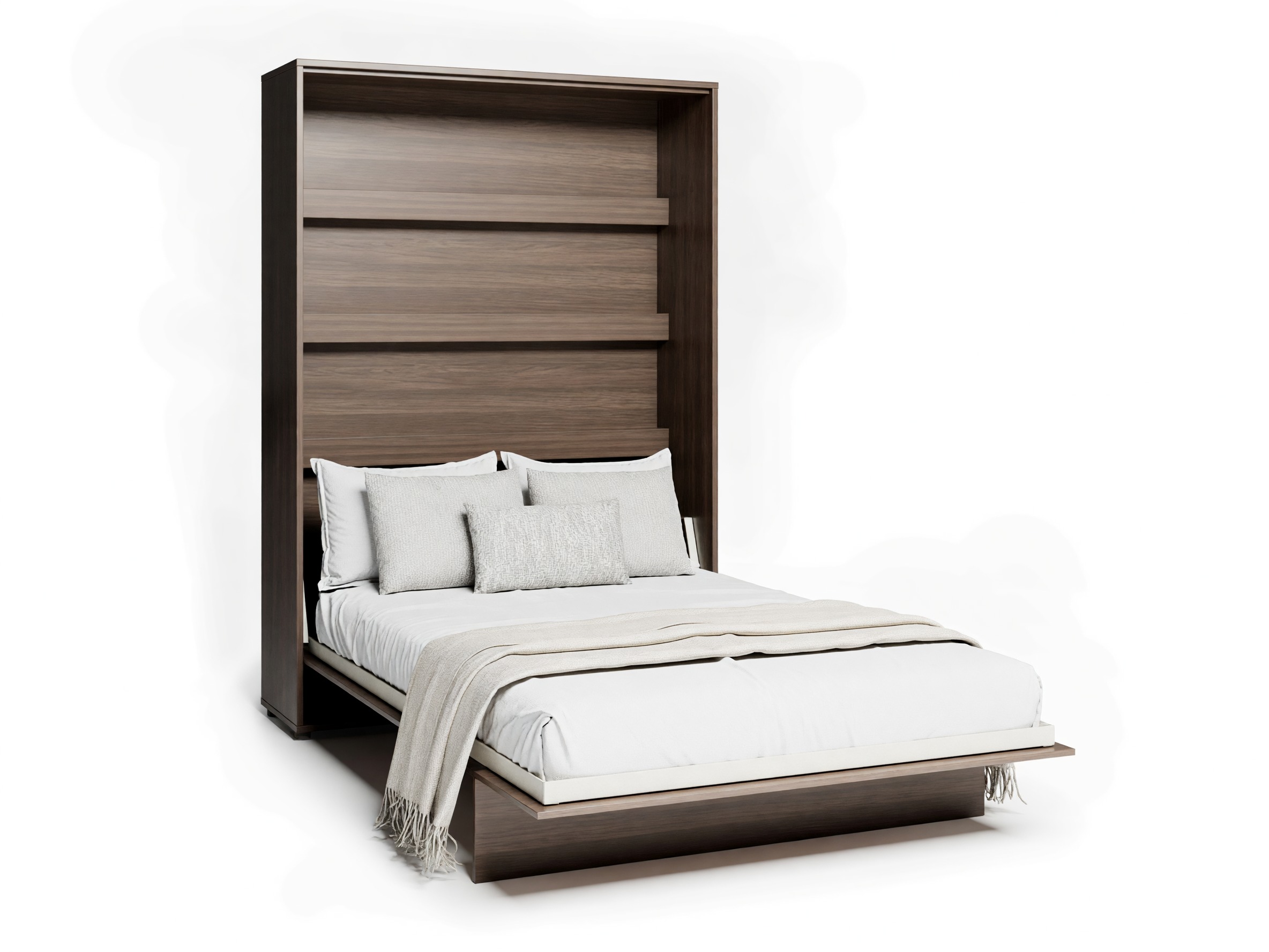 Cama plegable Concept Lenart (Roble oscuro)