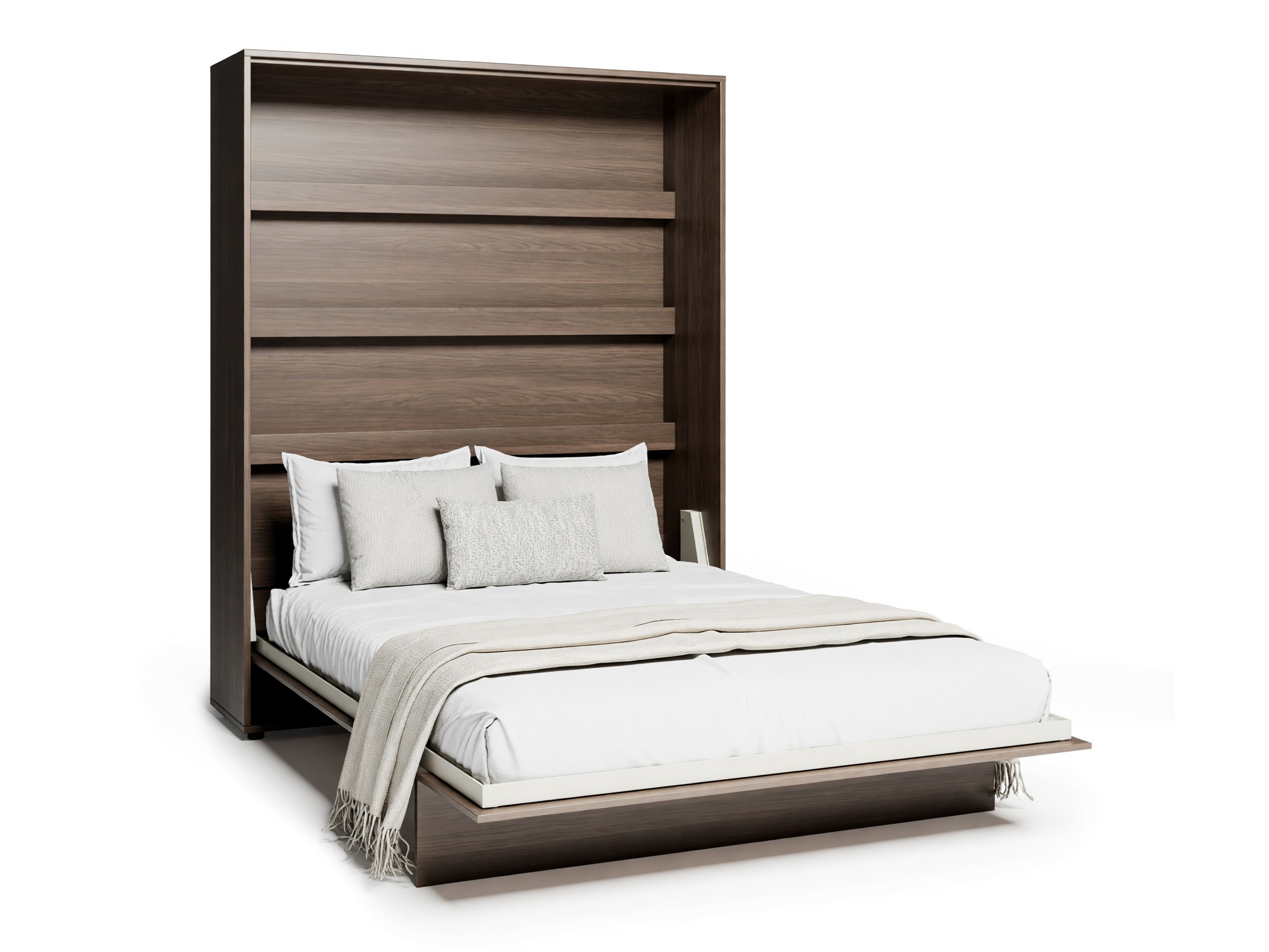 Cama plegable Concept Lenart (Roble oscuro)