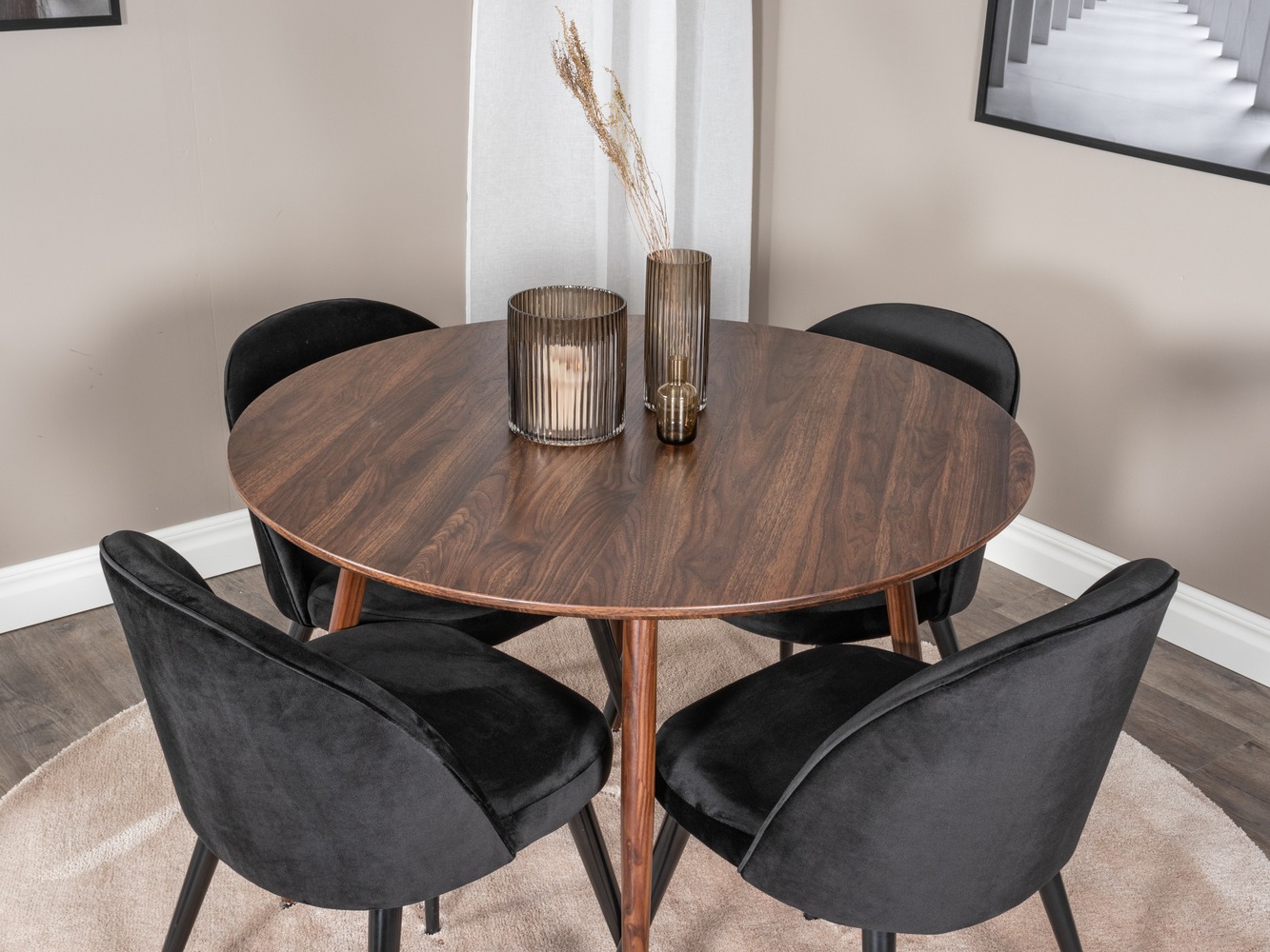 Conjunto de mesas y sillas para comedor Dallas 1549