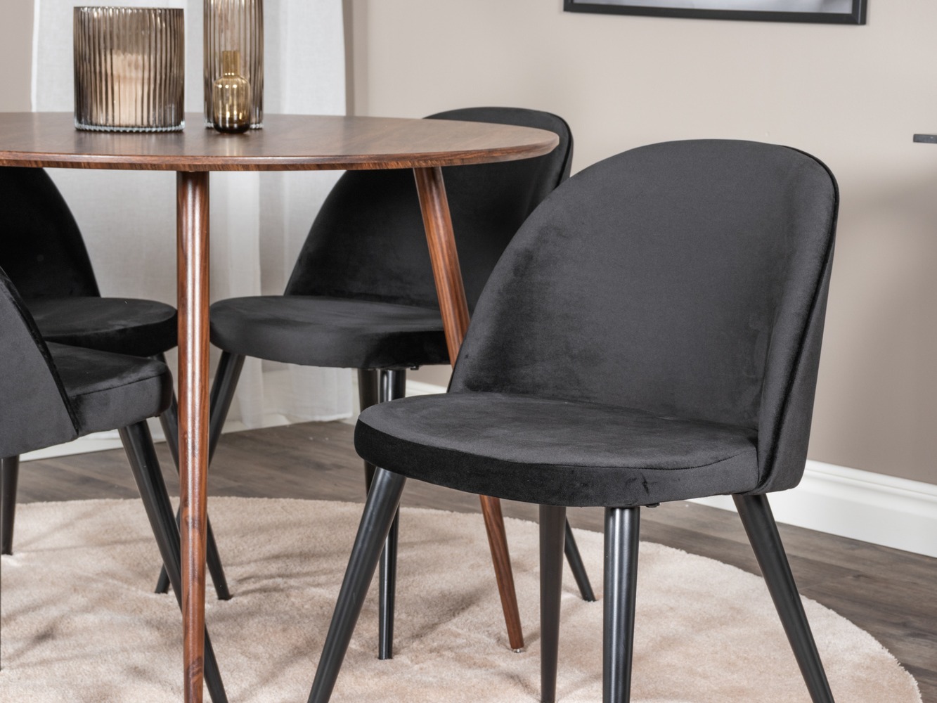 Conjunto de mesas y sillas para comedor Dallas 1549