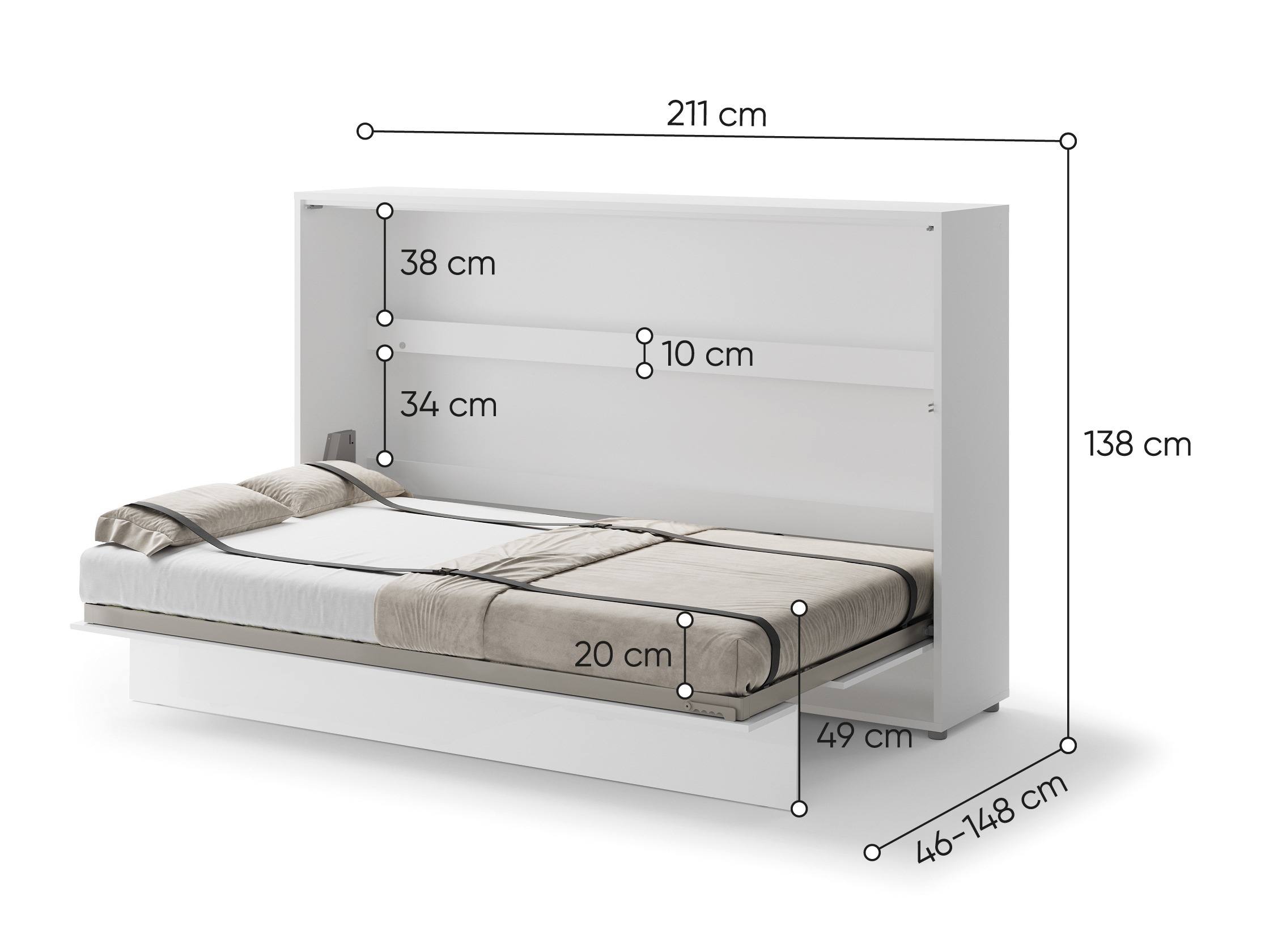 Conjuntos de muebles Concept Lenart X (Roble oscuro)