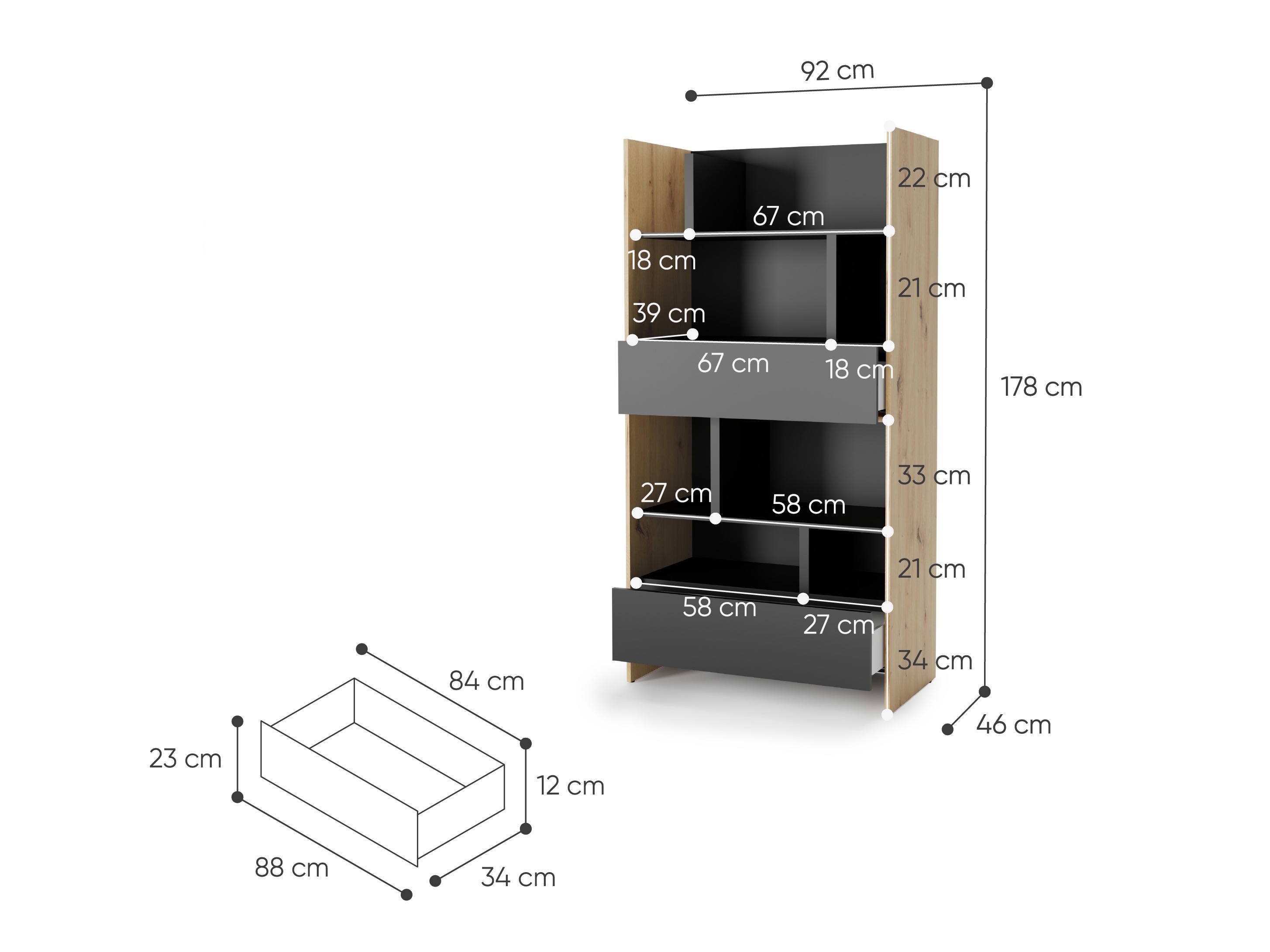 Conjuntos de muebles Concept Lenart XVII