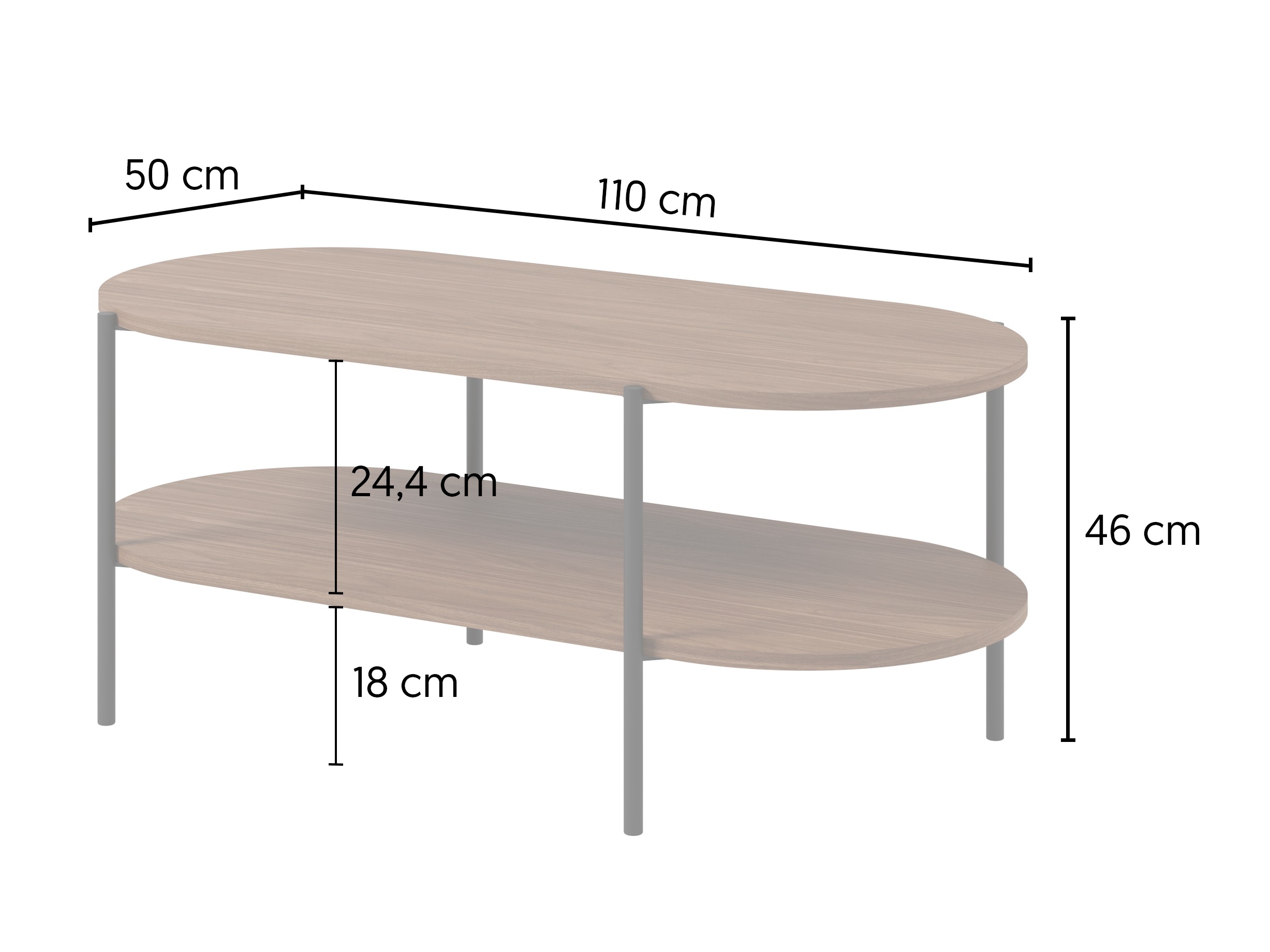 Mesa de centro Vermoru 100