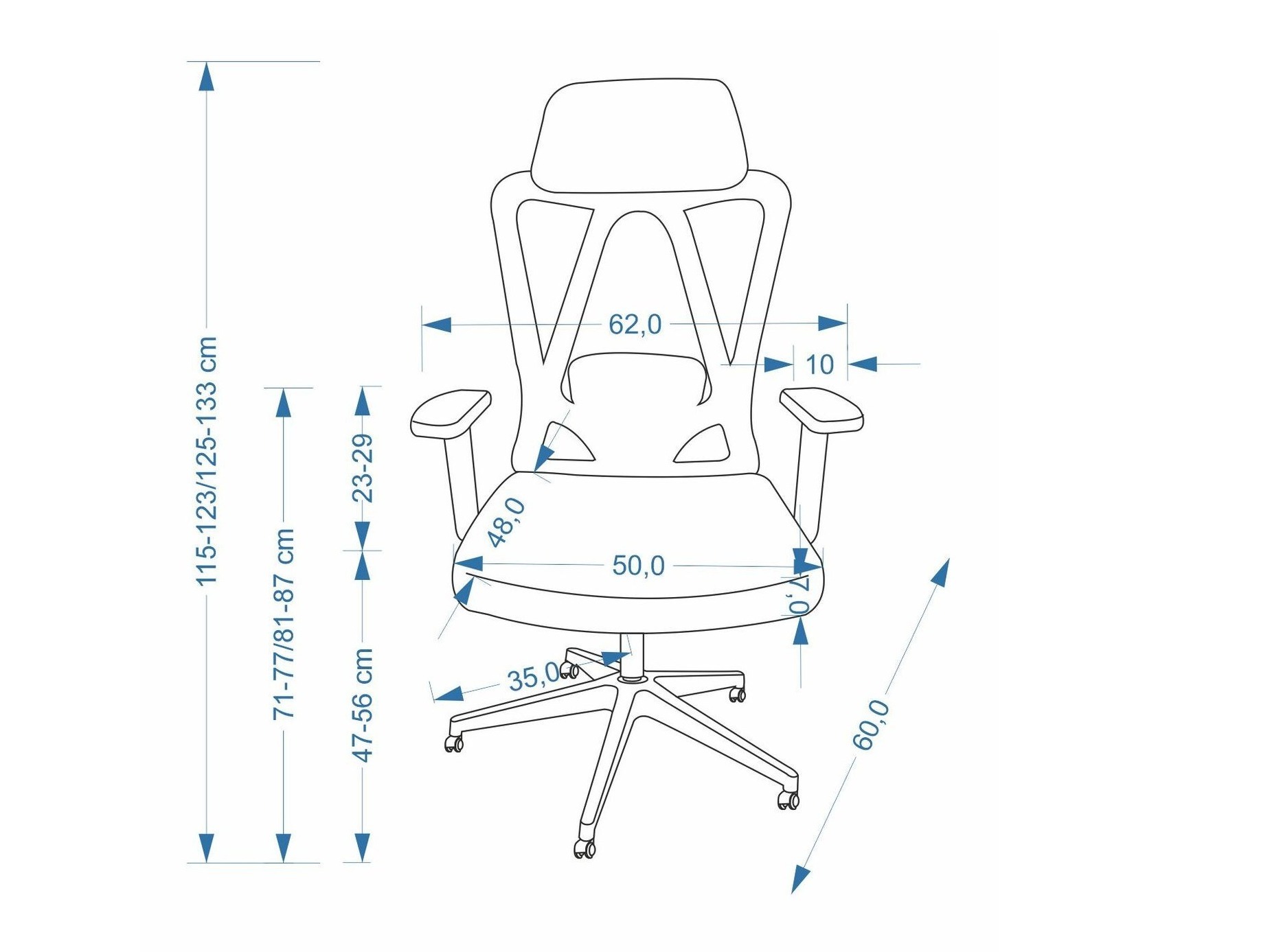 Silla de oficina Houston 2182