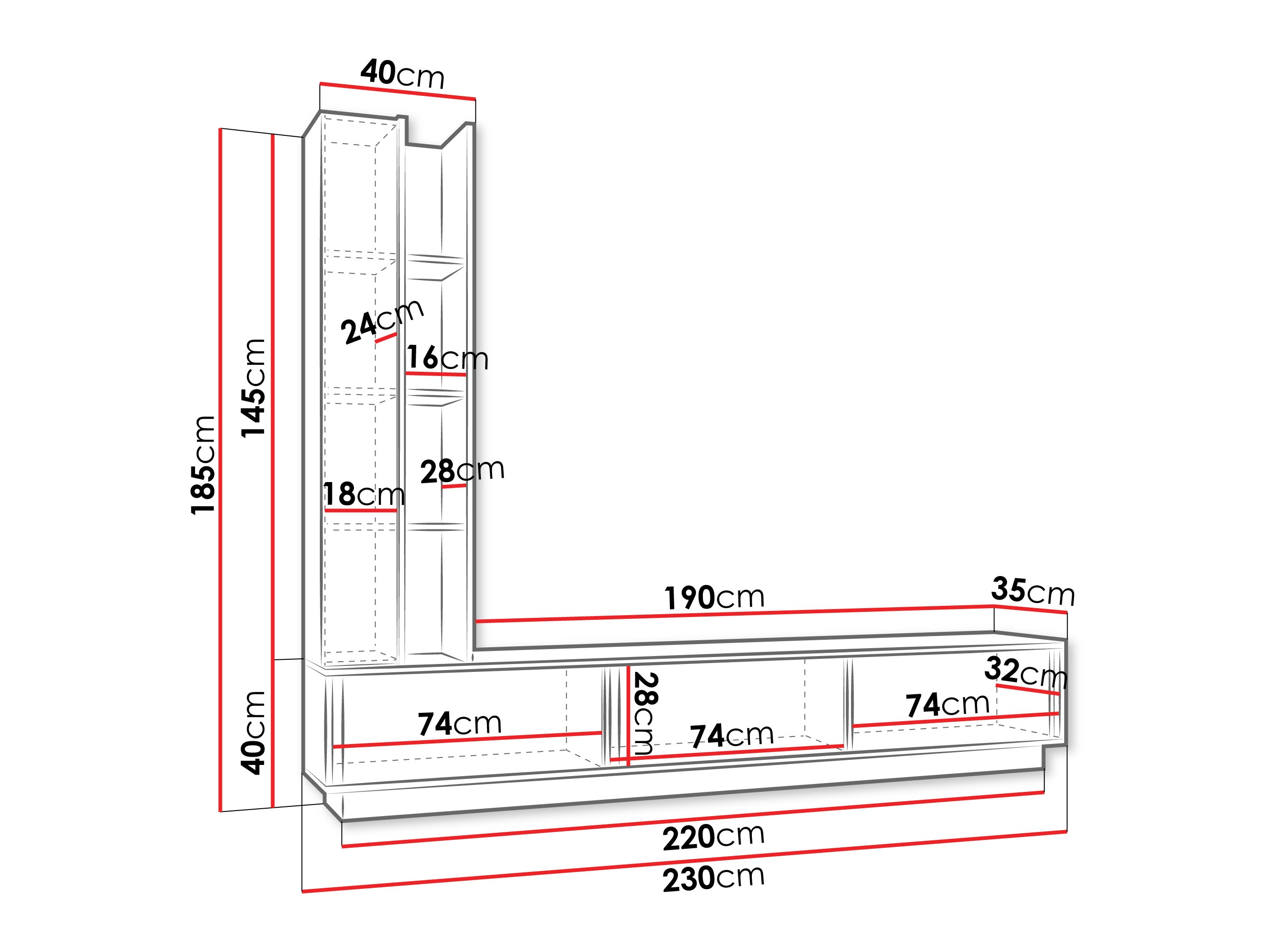 Conjunto de salón Modes