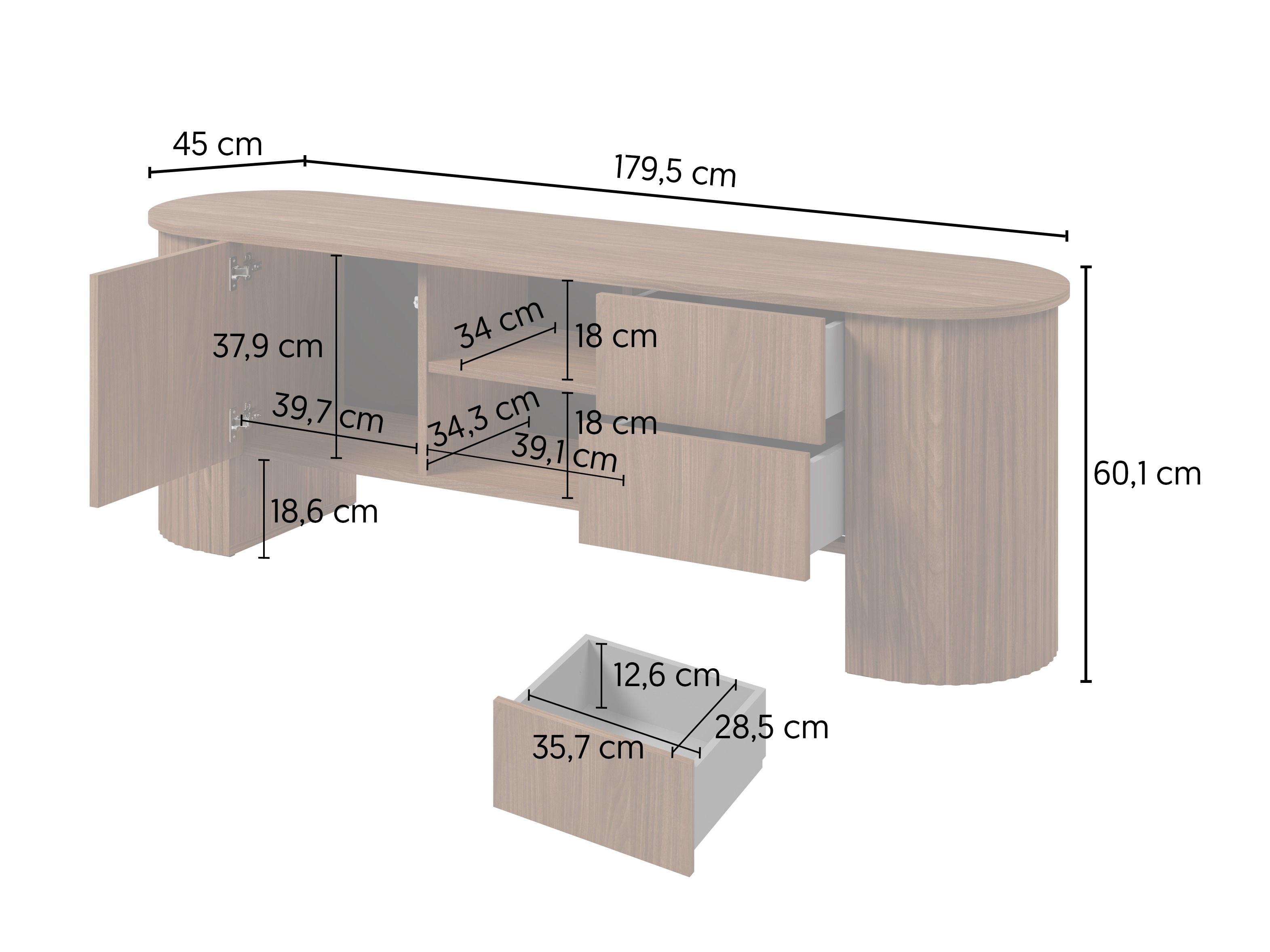 Mueble TV Vermoru 103