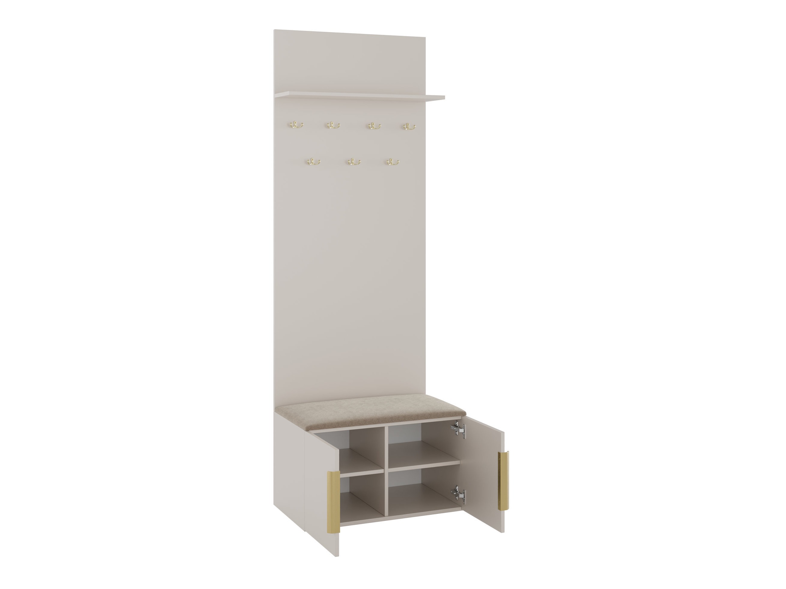 Conjunto para recibidor Comfivo Auditor III (Beige)